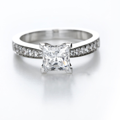 an engagement ring