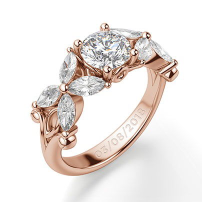 engraved wedding ring