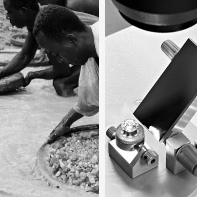 making a diamond