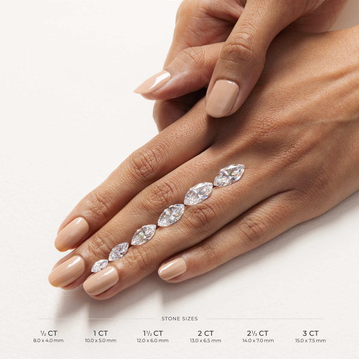 Cathedral Marquise Cut Engagement Ring