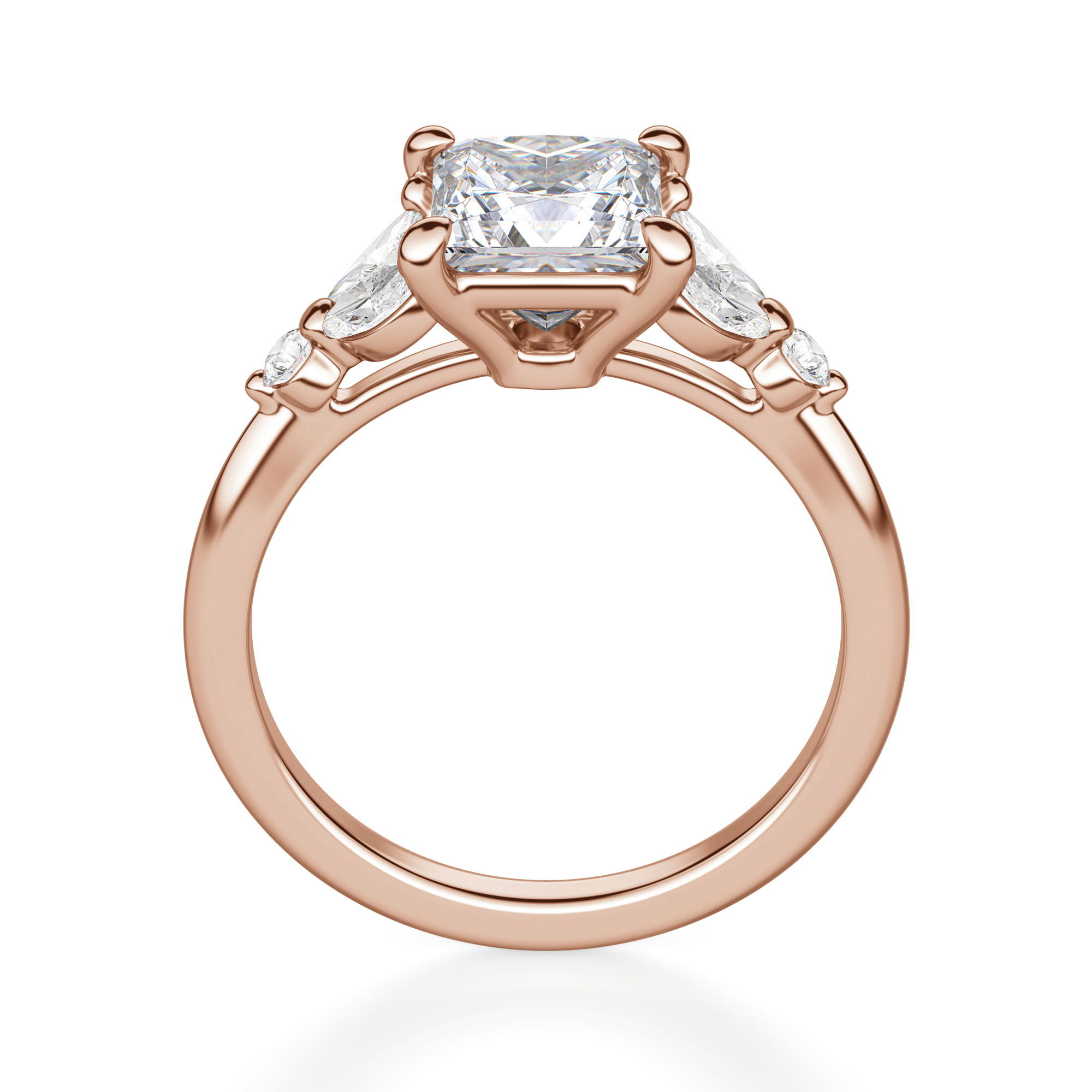 Haven Princess Cut Engagement Ring