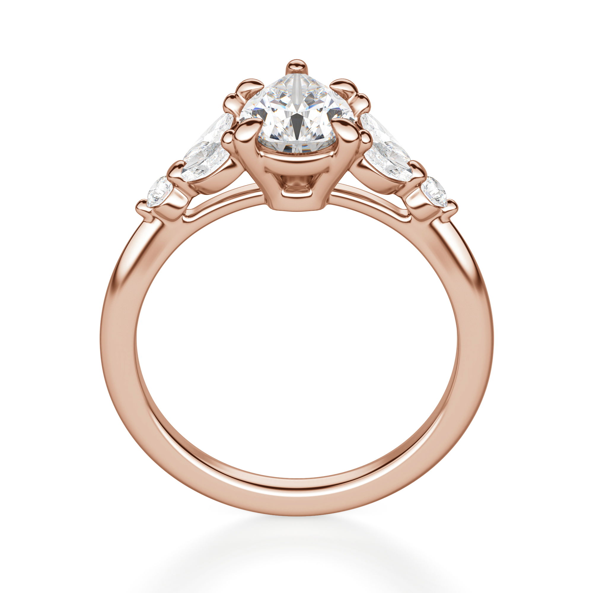Haven Pear Cut Engagement Ring