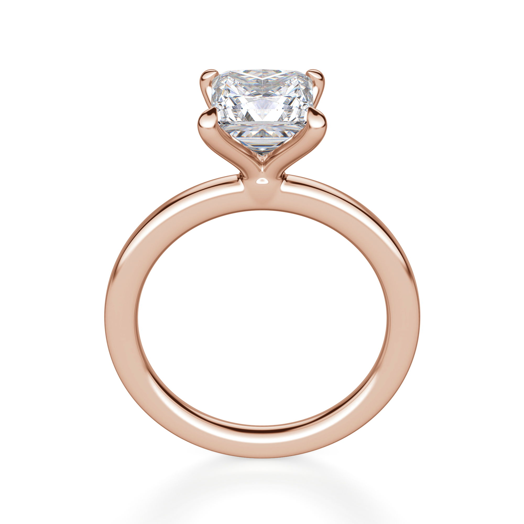 Arezzo Classic Princess Cut Engagement Ring