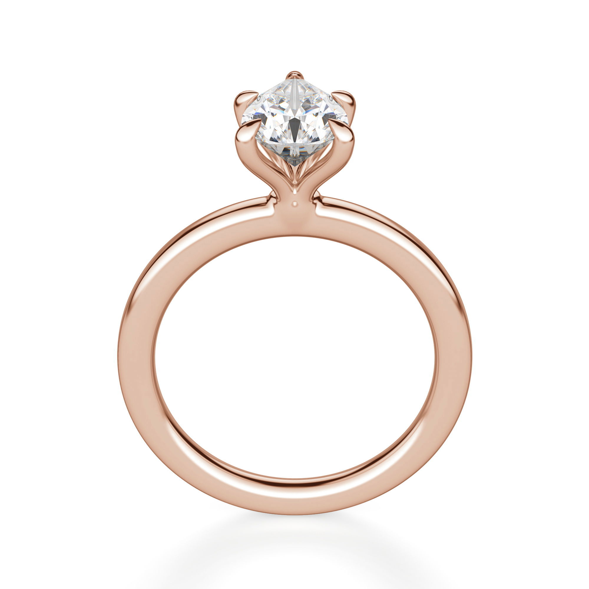 Arezzo Classic Pear Cut Engagement Ring