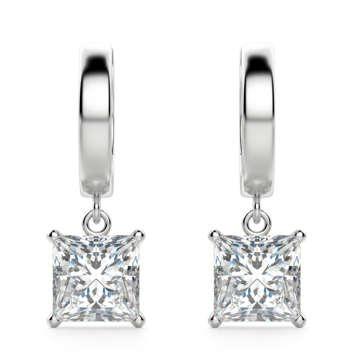 Diamond nexus stud fashion earrings