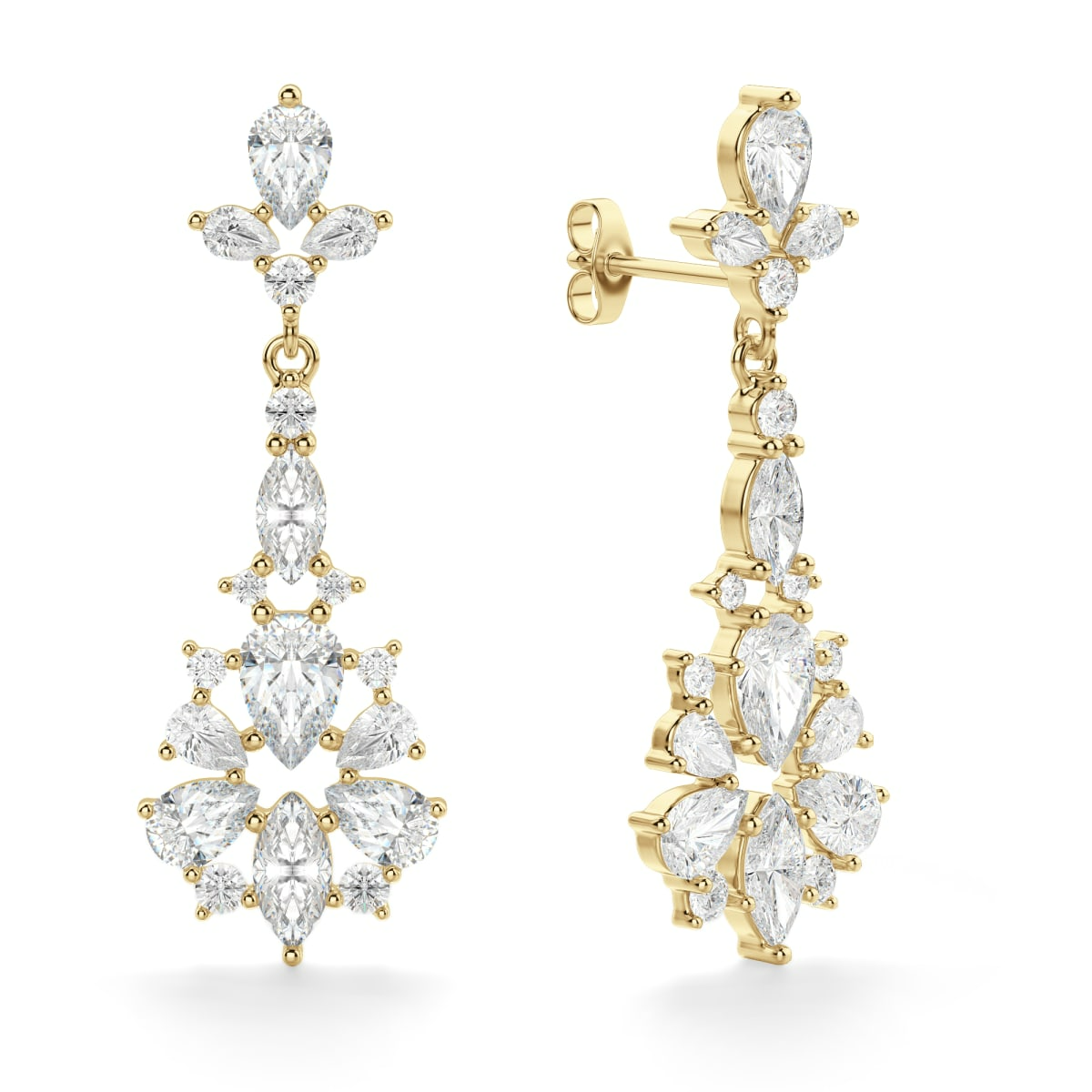 Amaryllis Drop Earrings