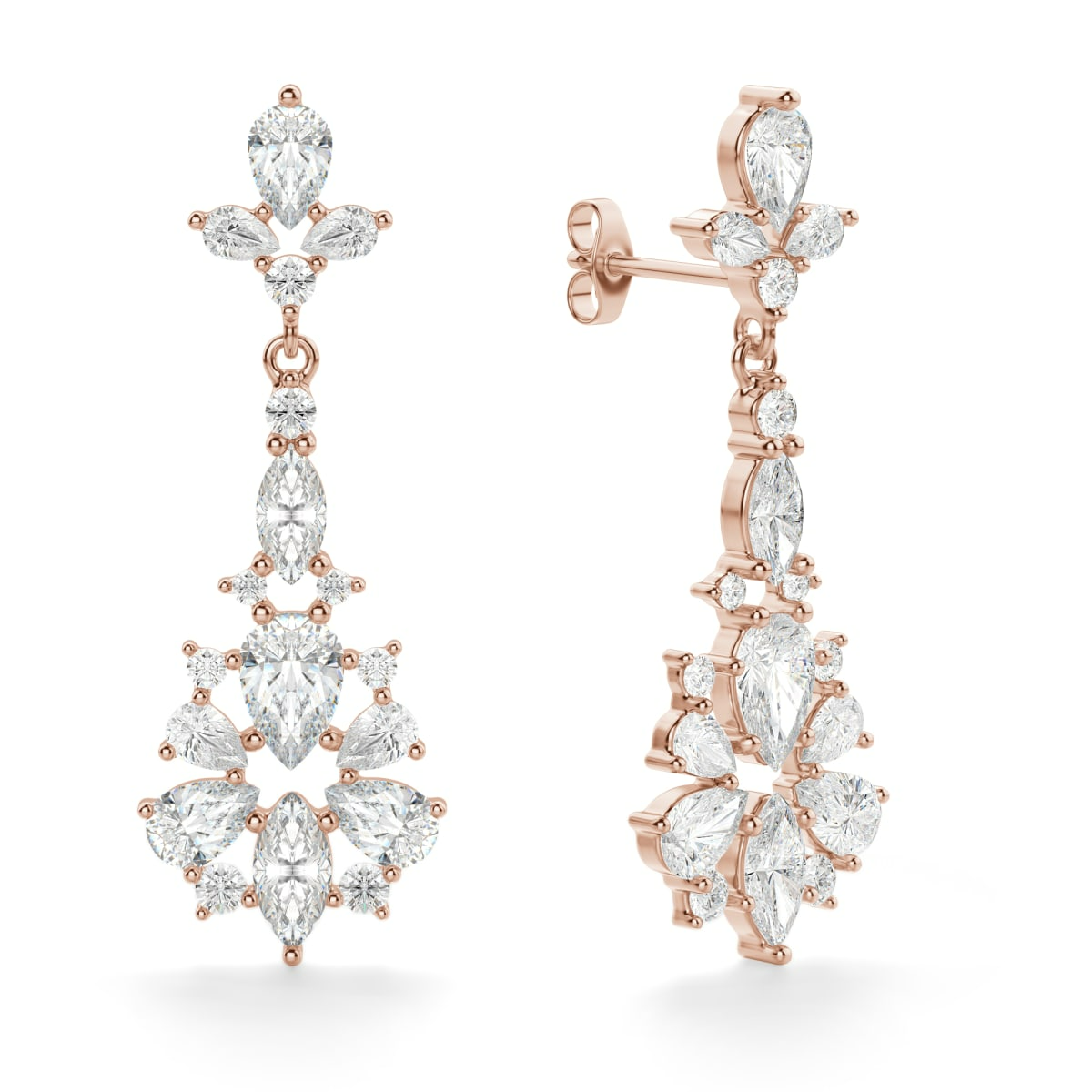 Amaryllis Drop Earrings