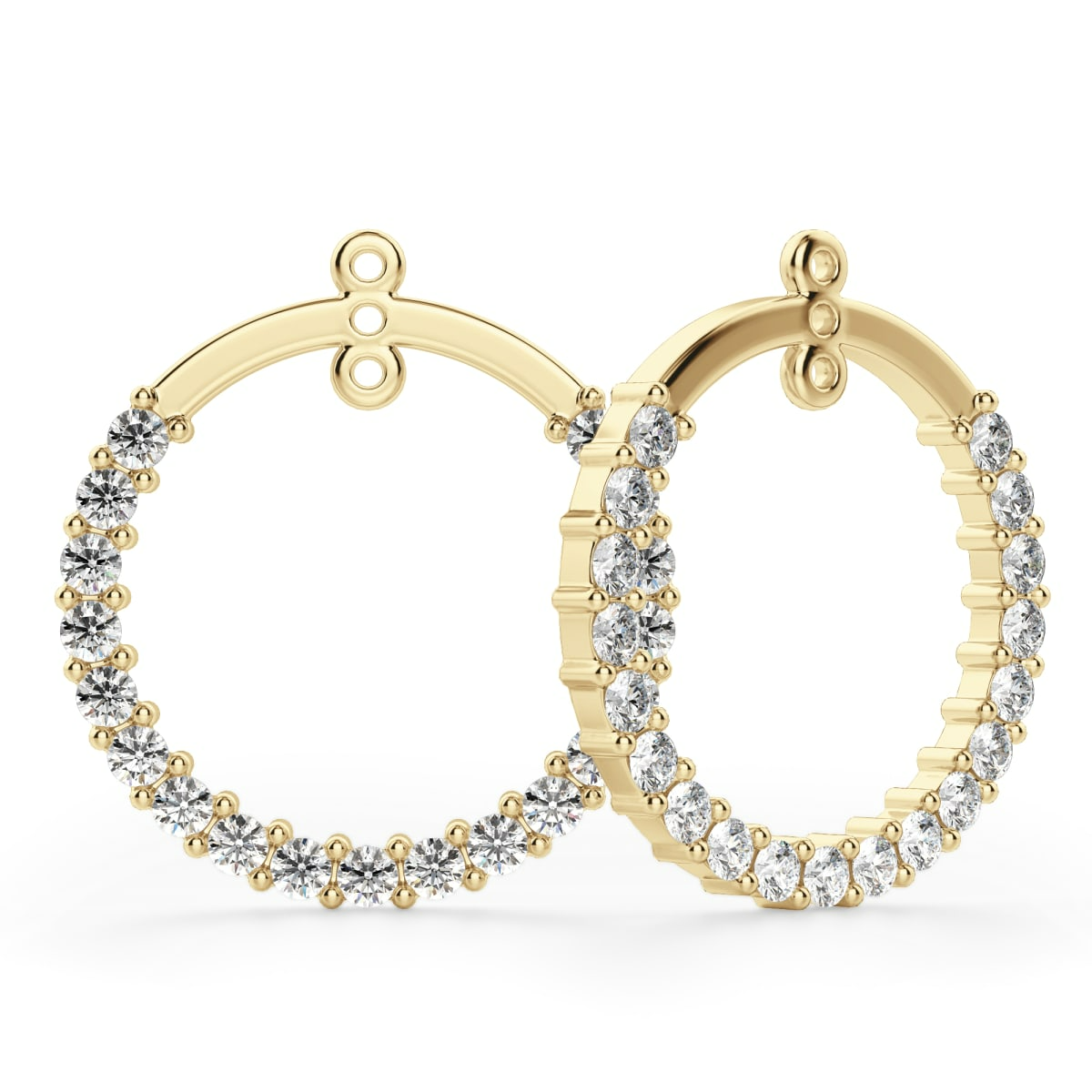 Accented Hoop Stud Enhancers
