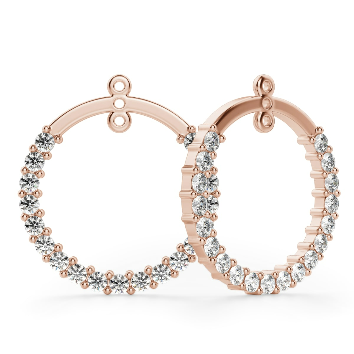 Accented Hoop Stud Enhancers