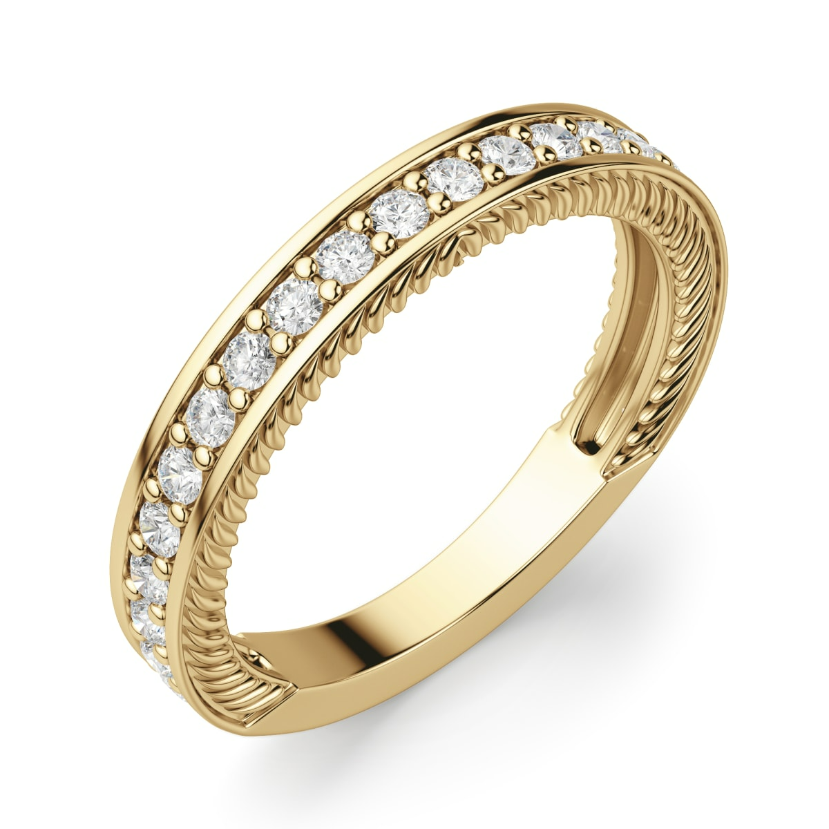 Sage Accented Wedding Band Diamond Nexus Alternative