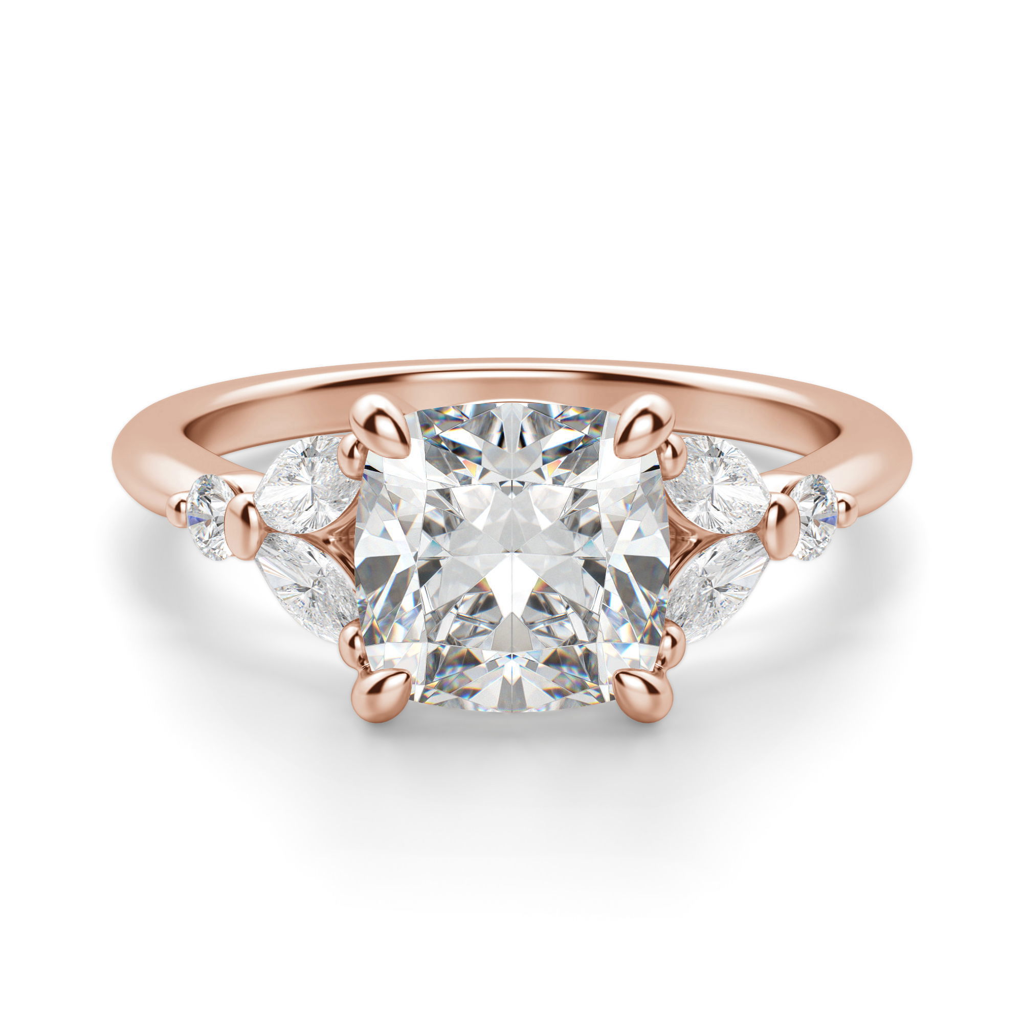 Haven Cushion Cut Engagement Ring