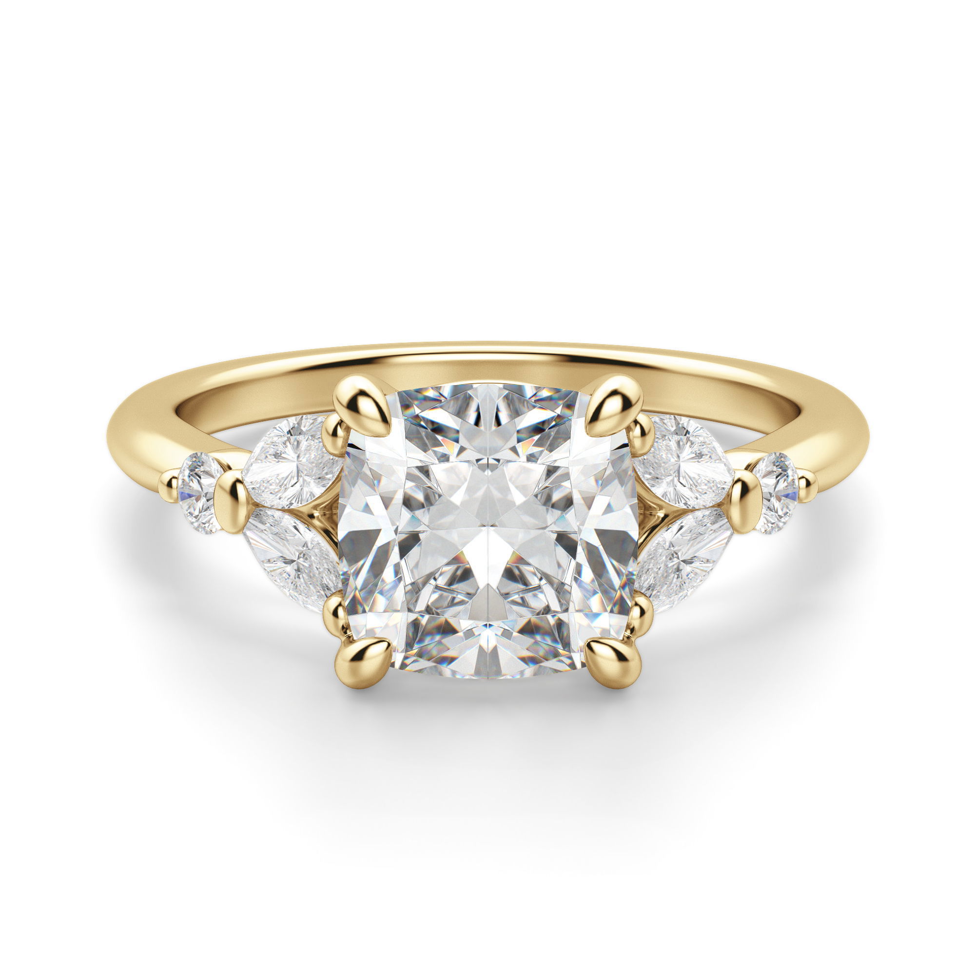Haven Cushion Cut Engagement Ring