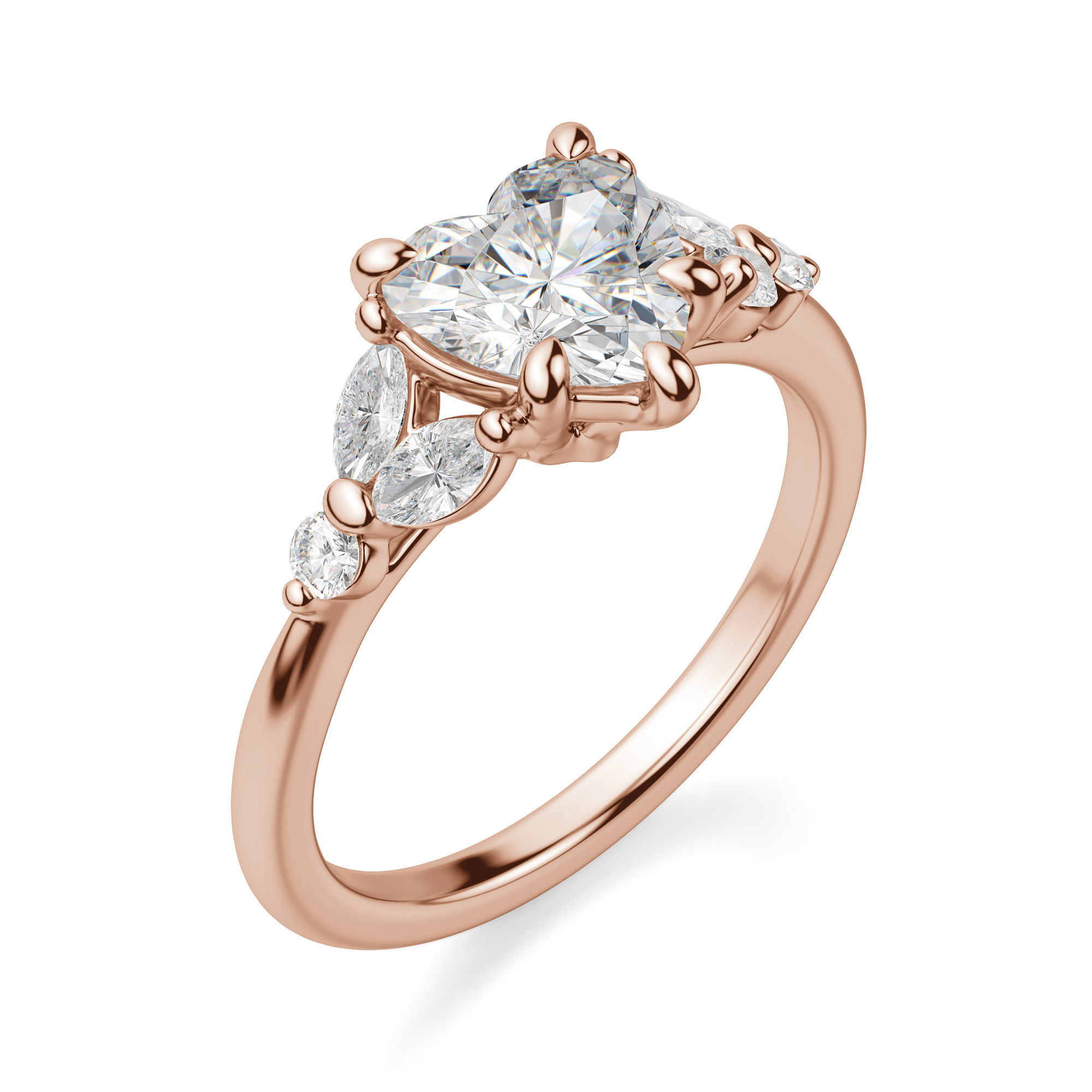 Haven Heart Cut Engagement Ring