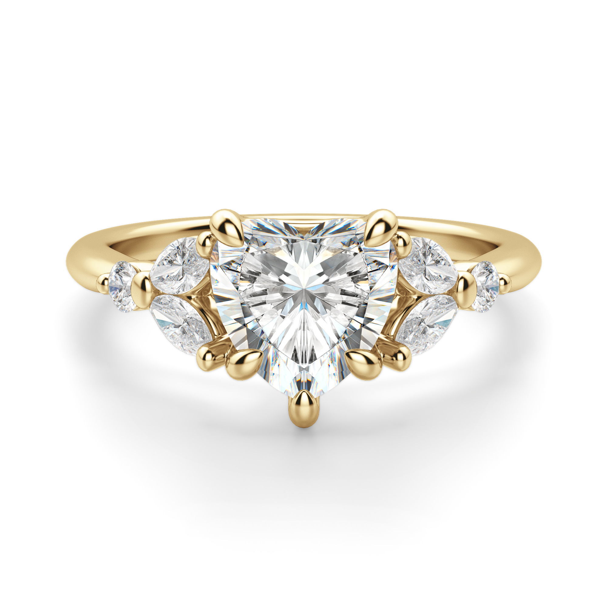 Haven Heart Cut Engagement Ring