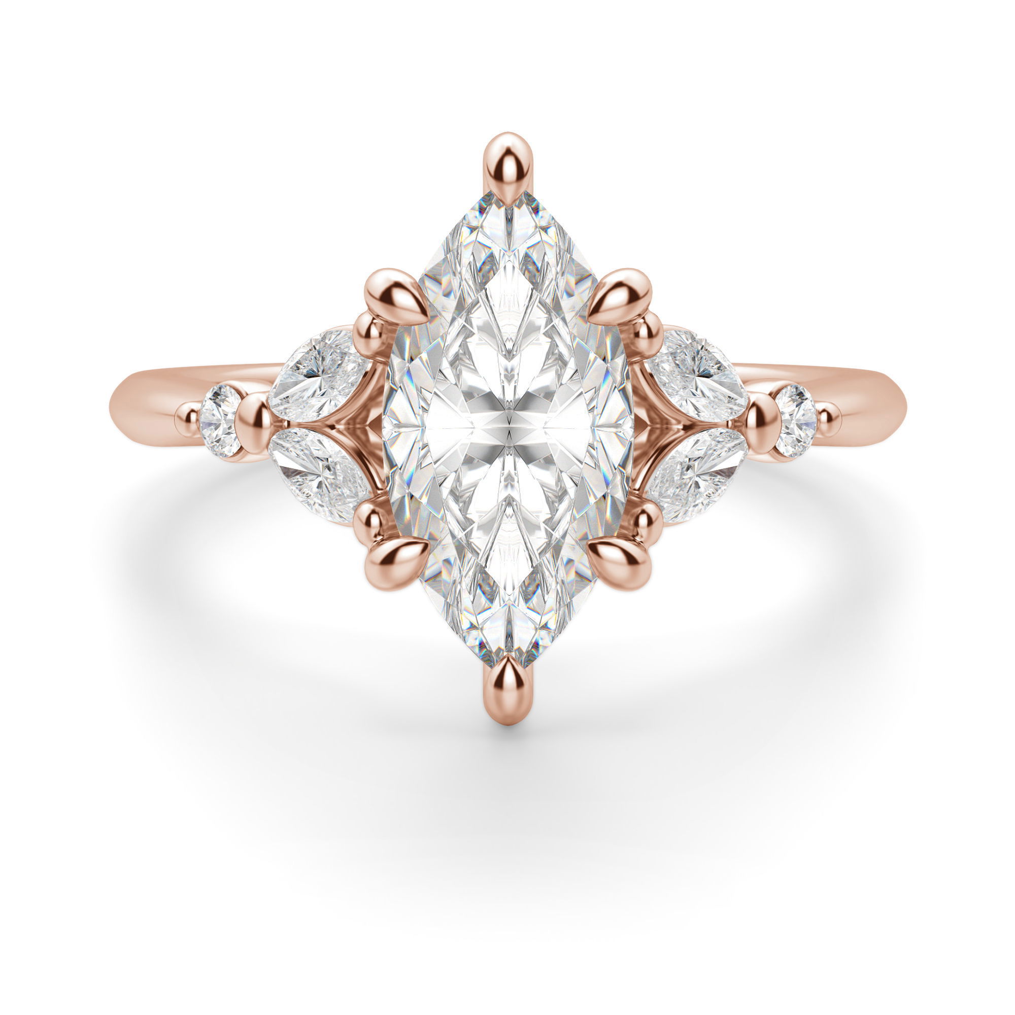 Haven Marquise Cut Engagement Ring