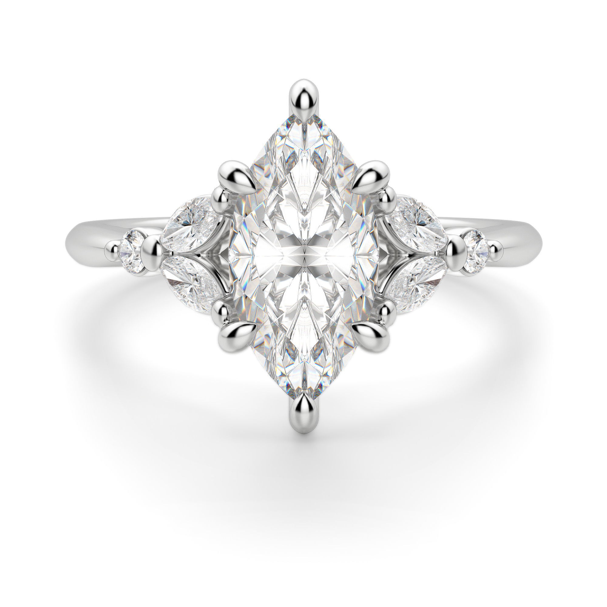 Haven Marquise Cut Engagement Ring