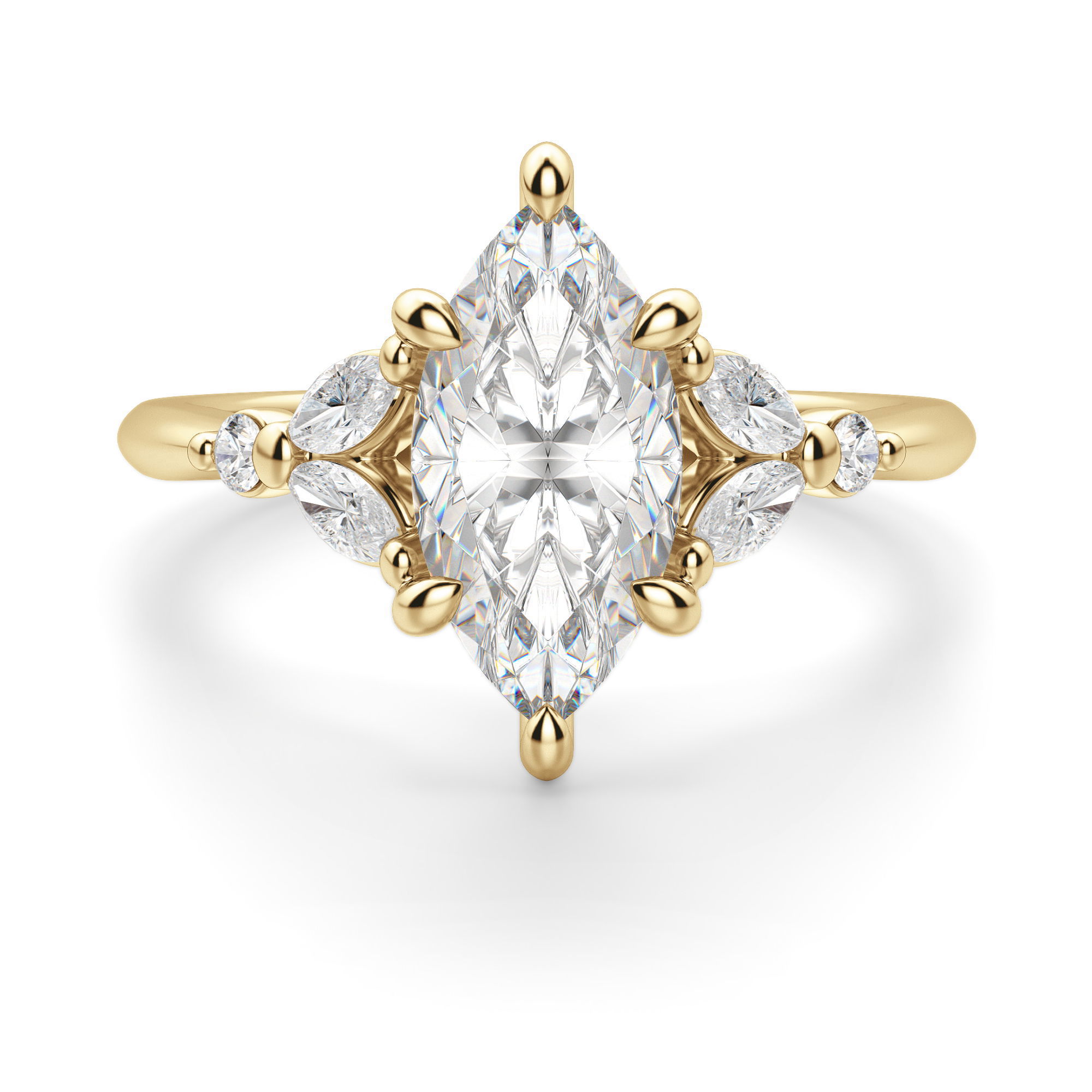 Haven Marquise Cut Engagement Ring