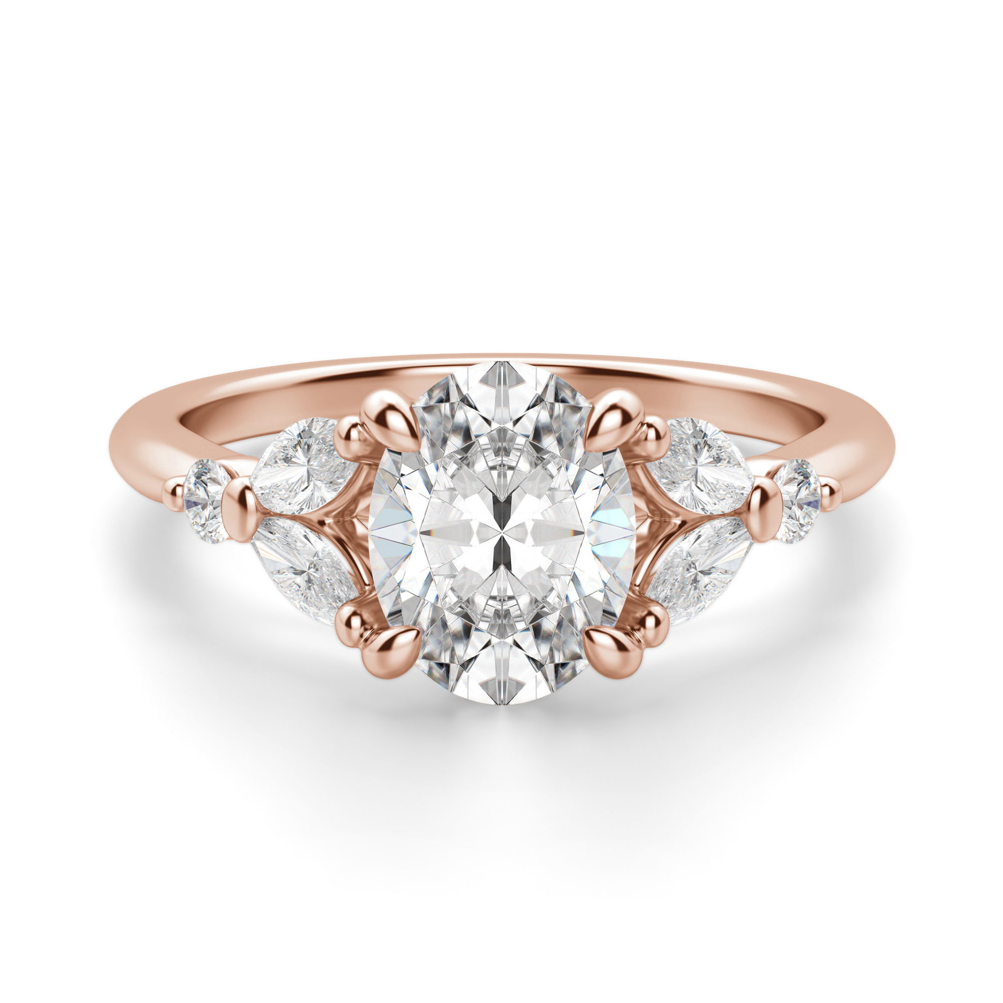 Haven Oval Cut Engagement Ring