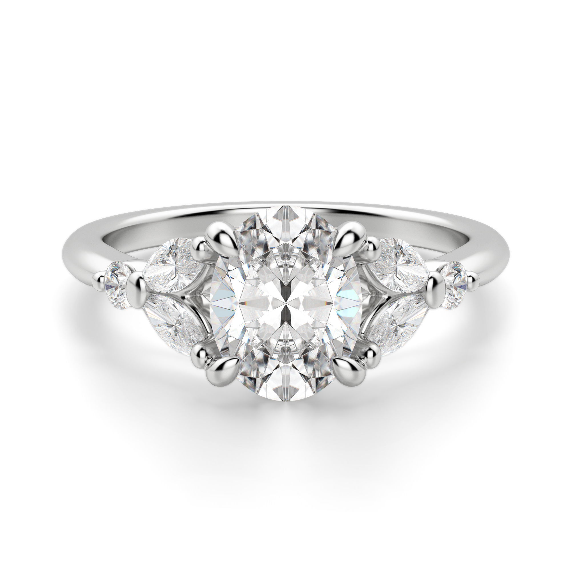 Haven Oval Cut Engagement Ring