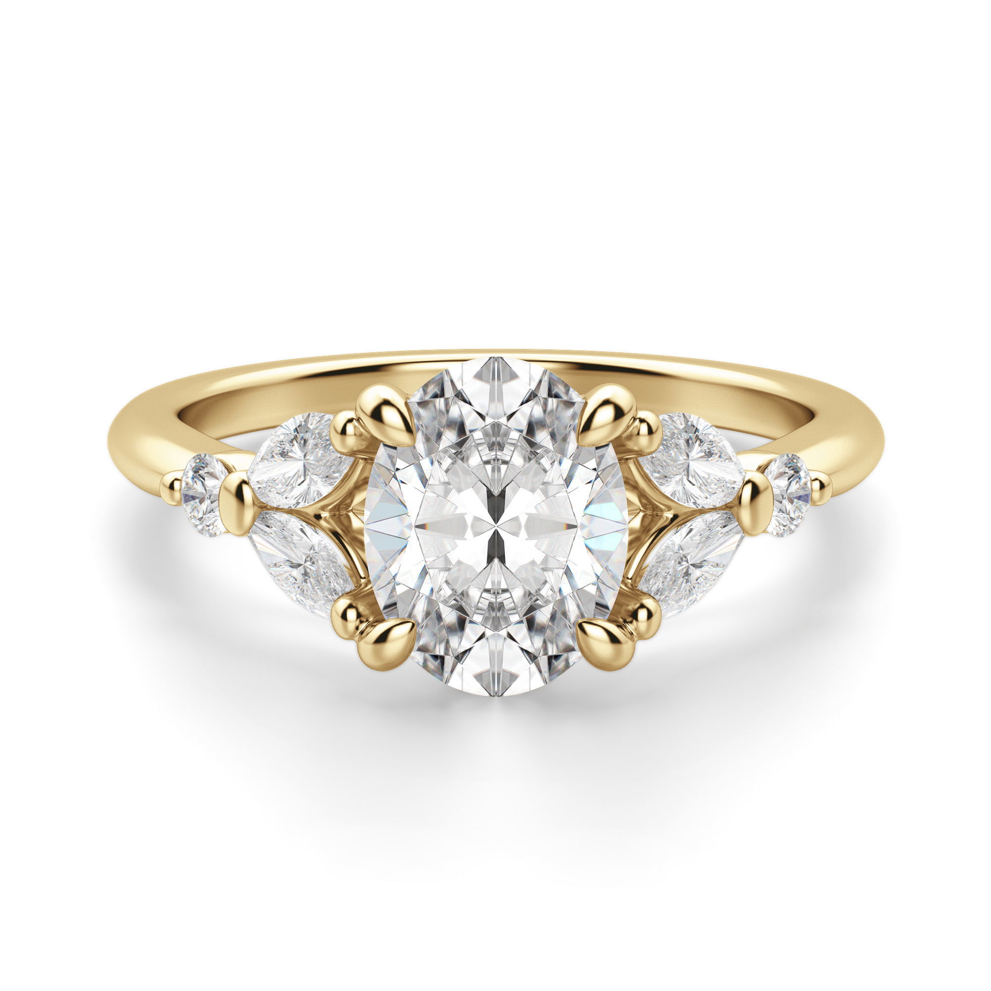 Haven Oval Cut Engagement Ring