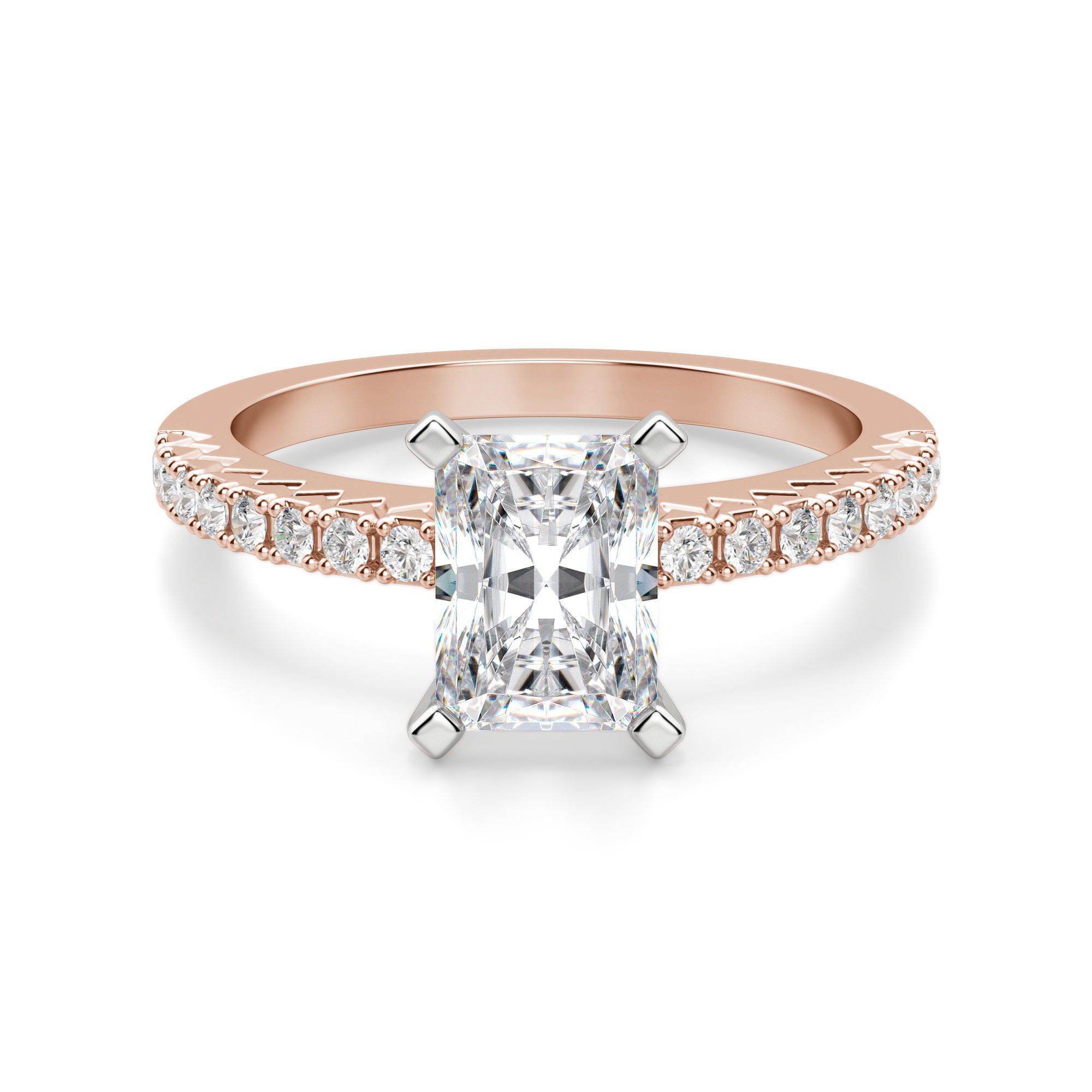 Angelix Radiant Cut Engagement Ring