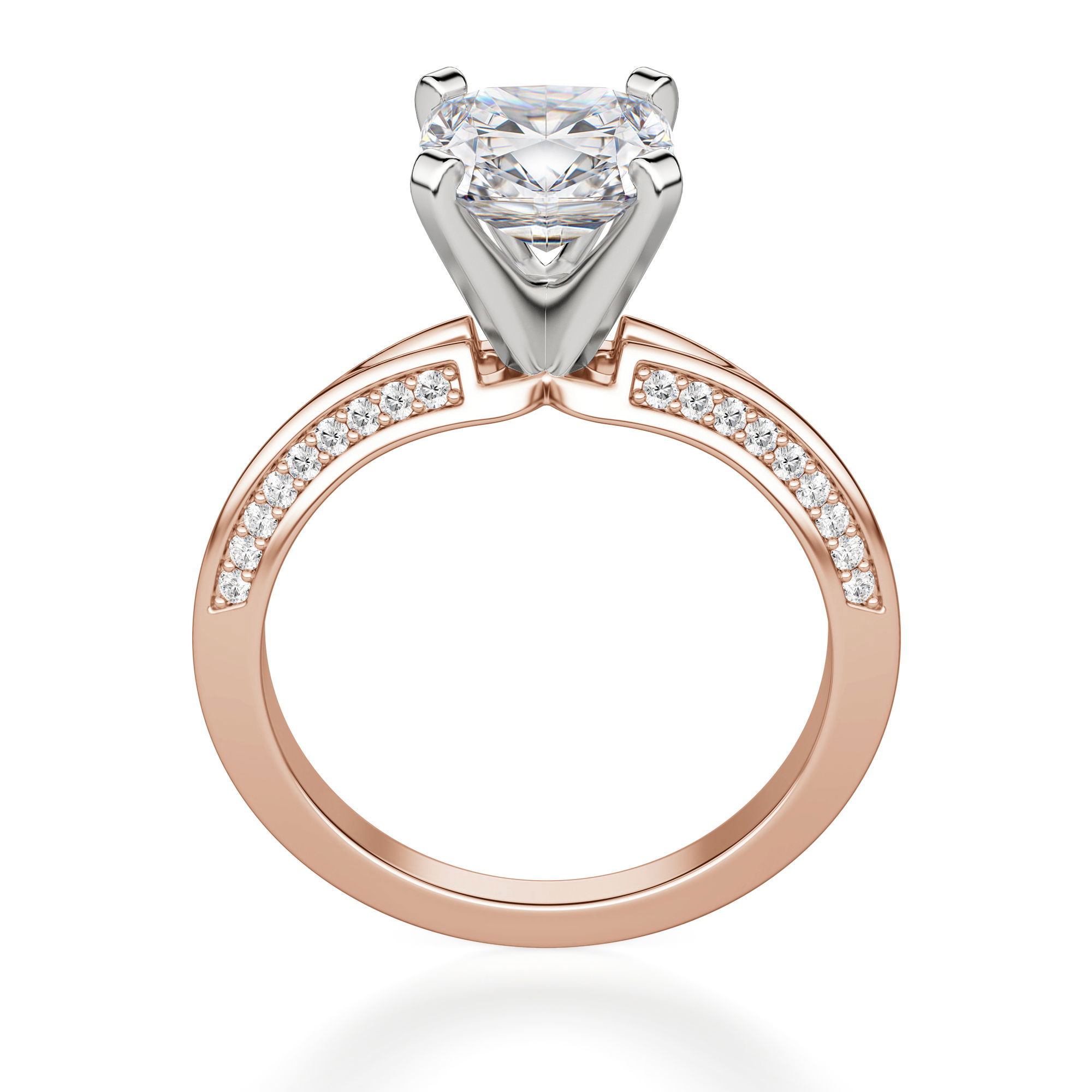 Irene Cushion Cut Engagement Ring