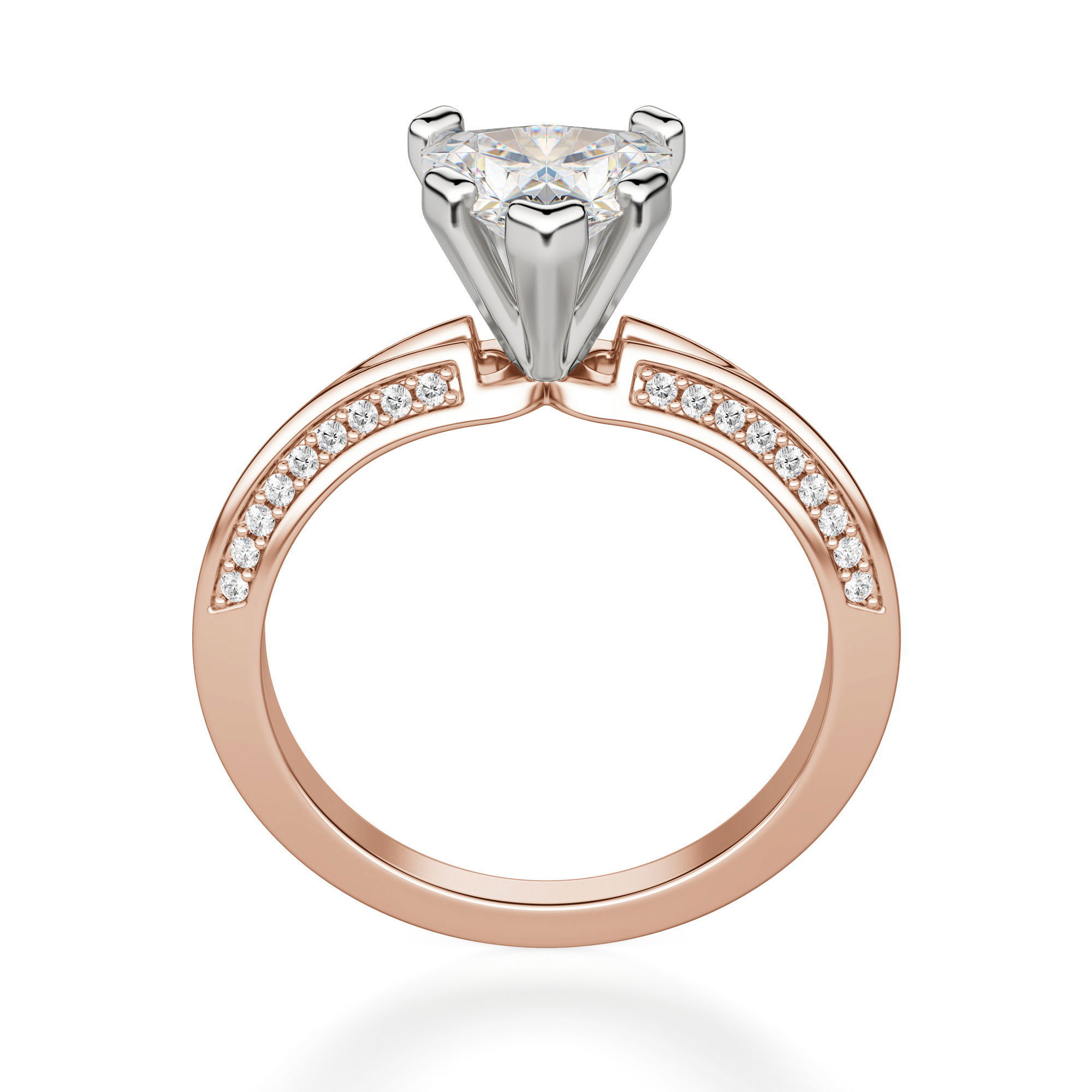 Irene Heart Cut Engagement Ring