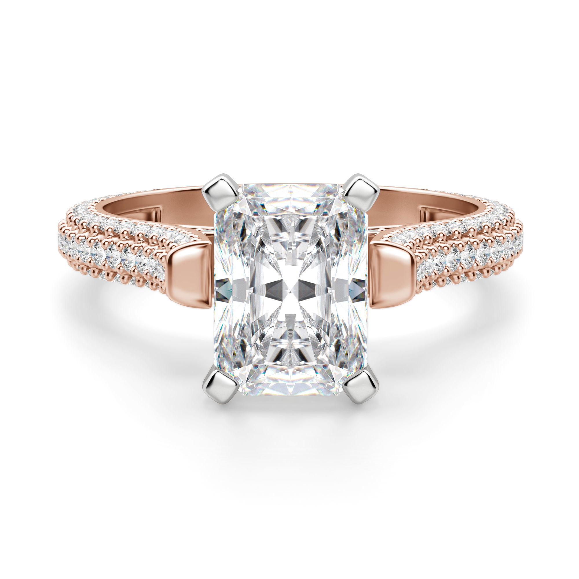 Seine Radiant Cut Engagement Ring