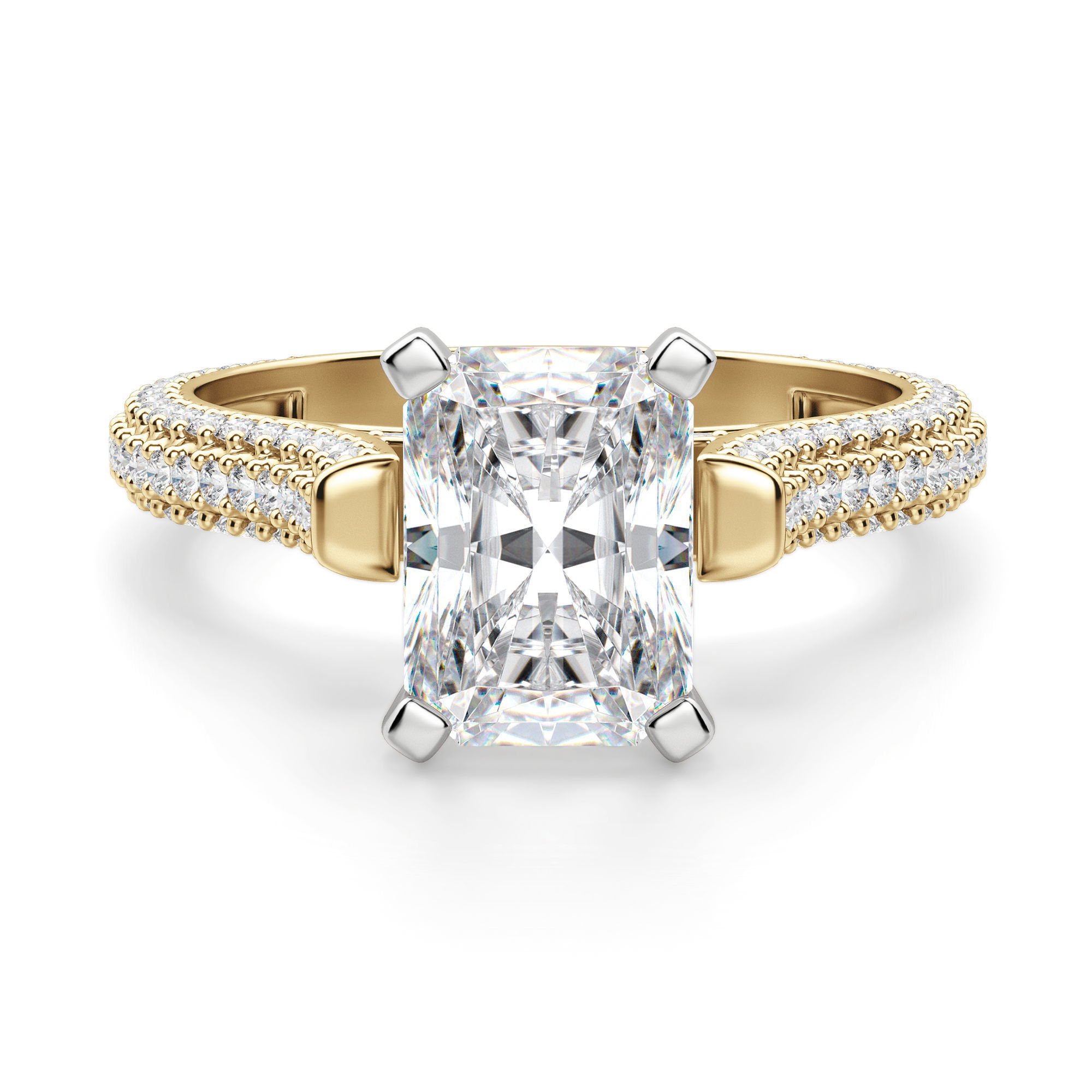 Seine Radiant Cut Engagement Ring