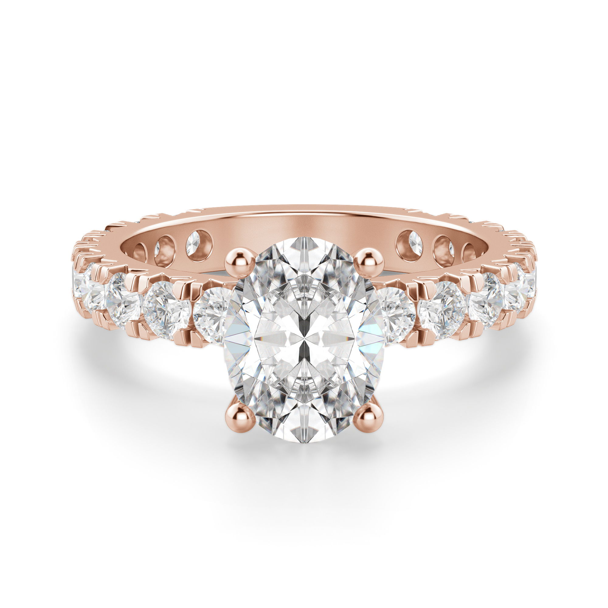Gwyneth Oval Cut Engagement Ring