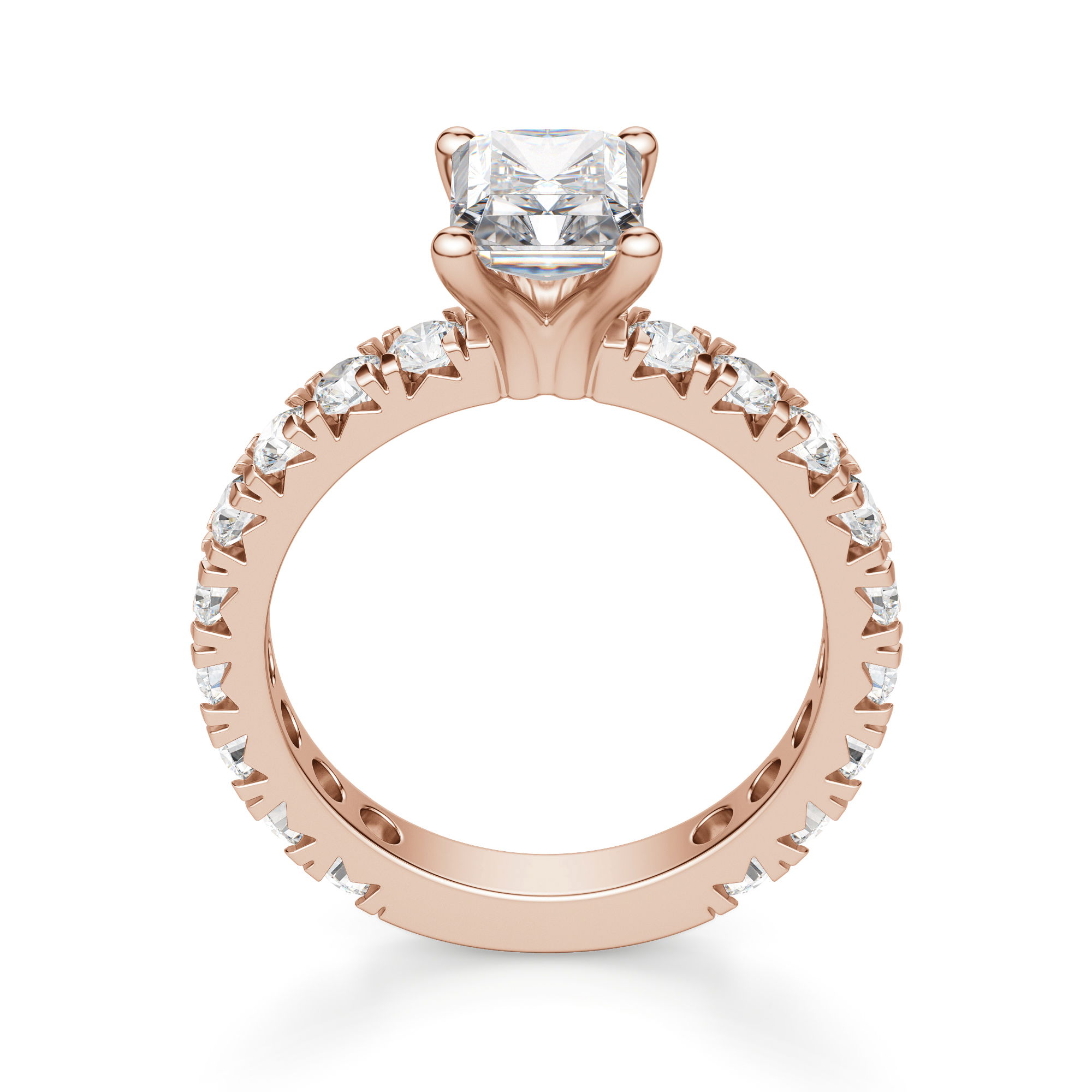 Gwyneth Radiant Cut Engagement Ring