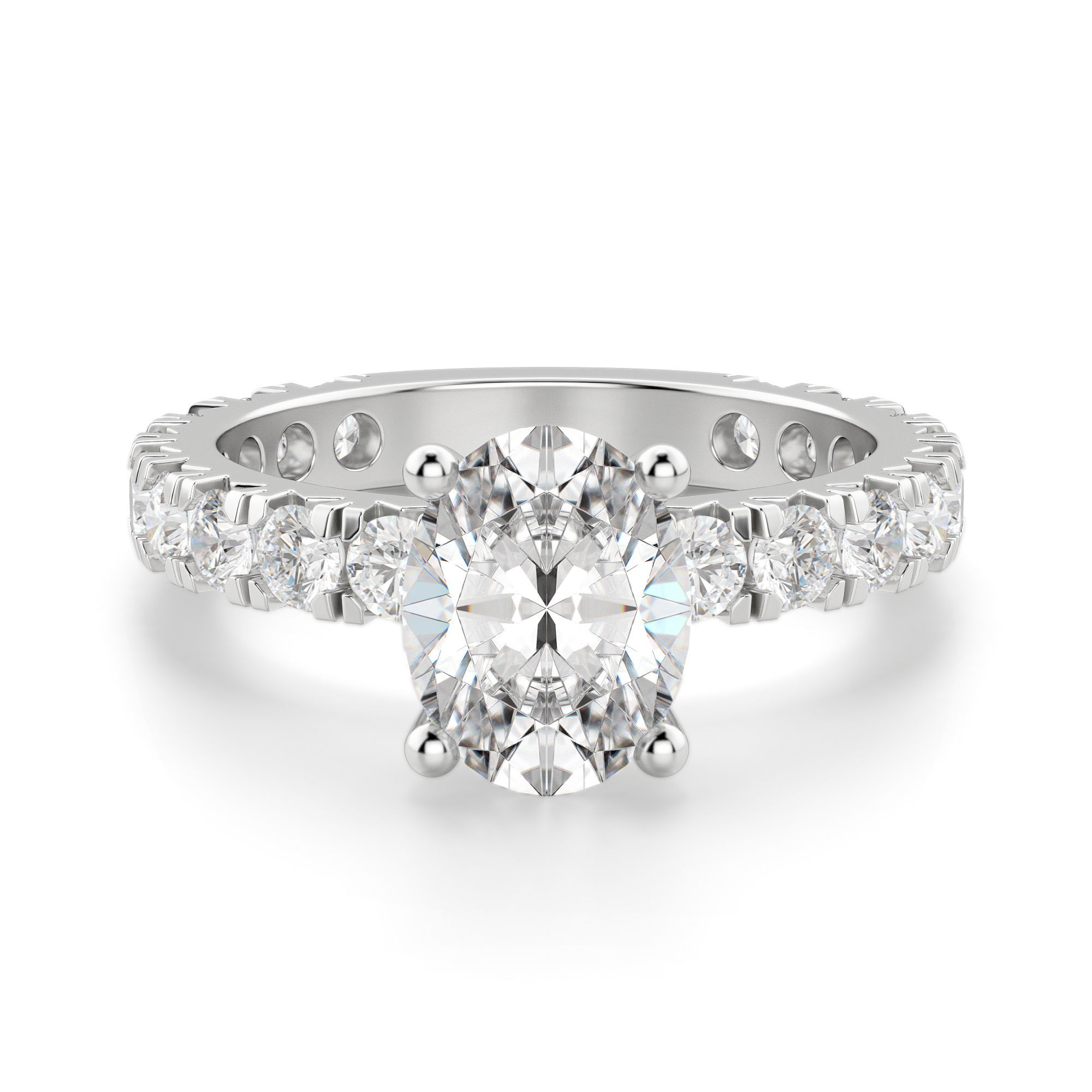 Gwyneth Oval Cut Engagement Ring
