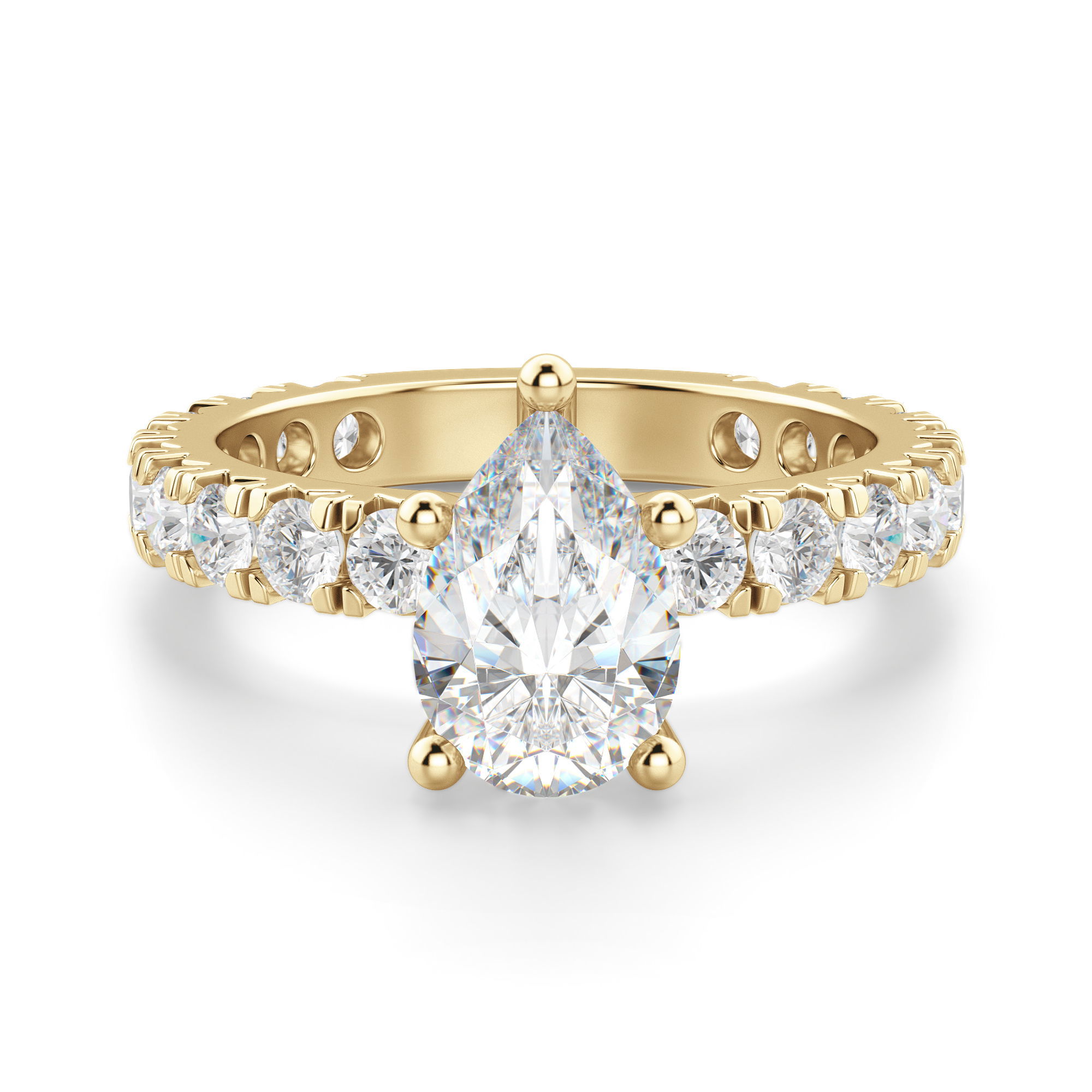 Gwyneth Pear Cut Engagement Ring
