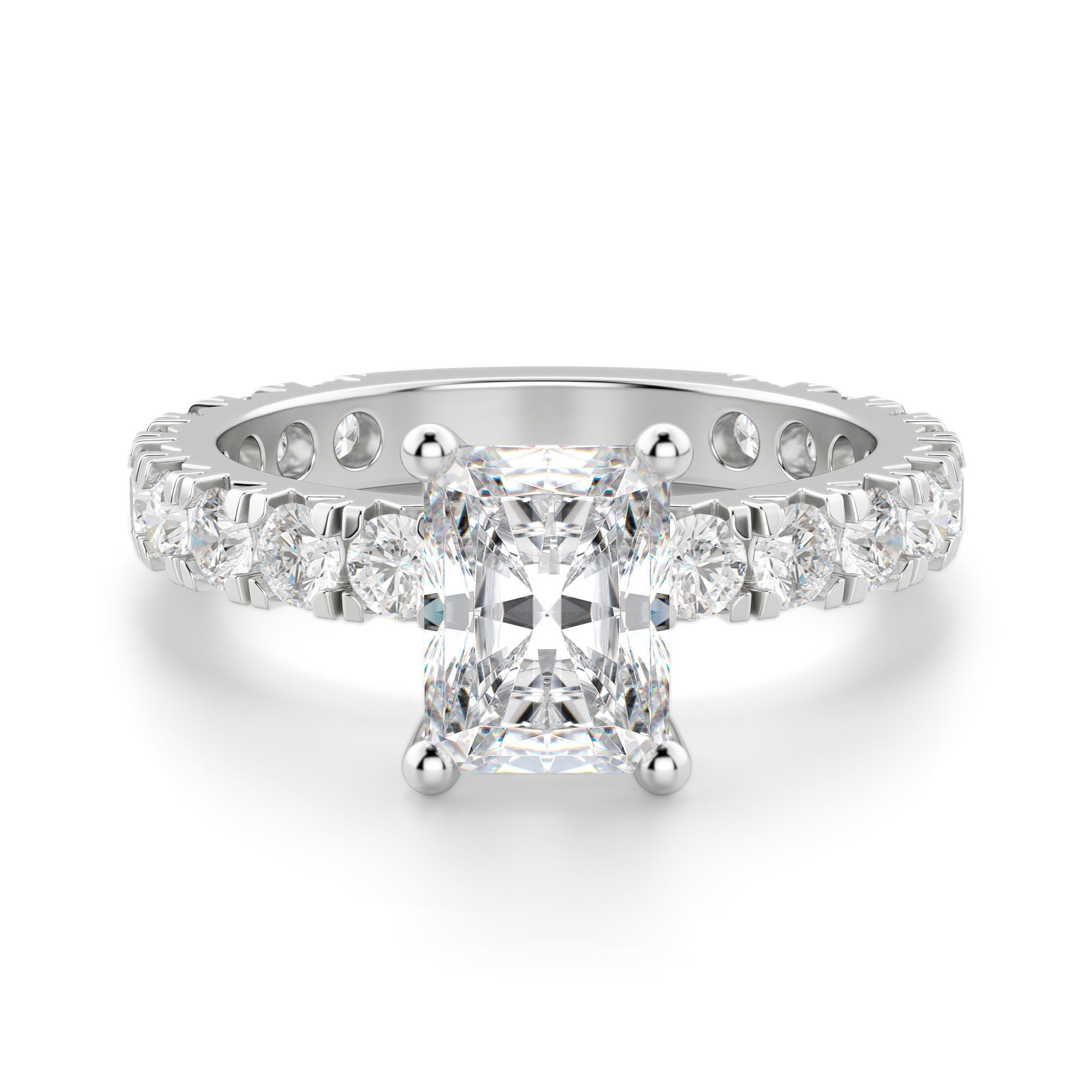 Gwyneth Radiant Cut Engagement Ring