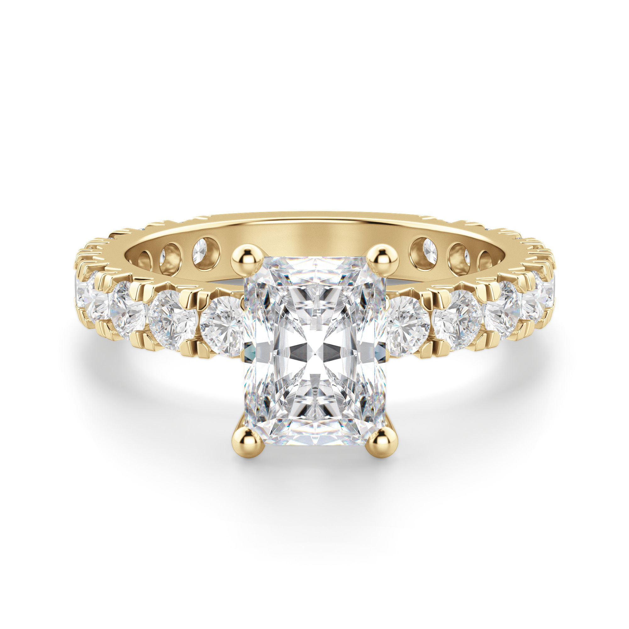 Gwyneth Radiant Cut Engagement Ring