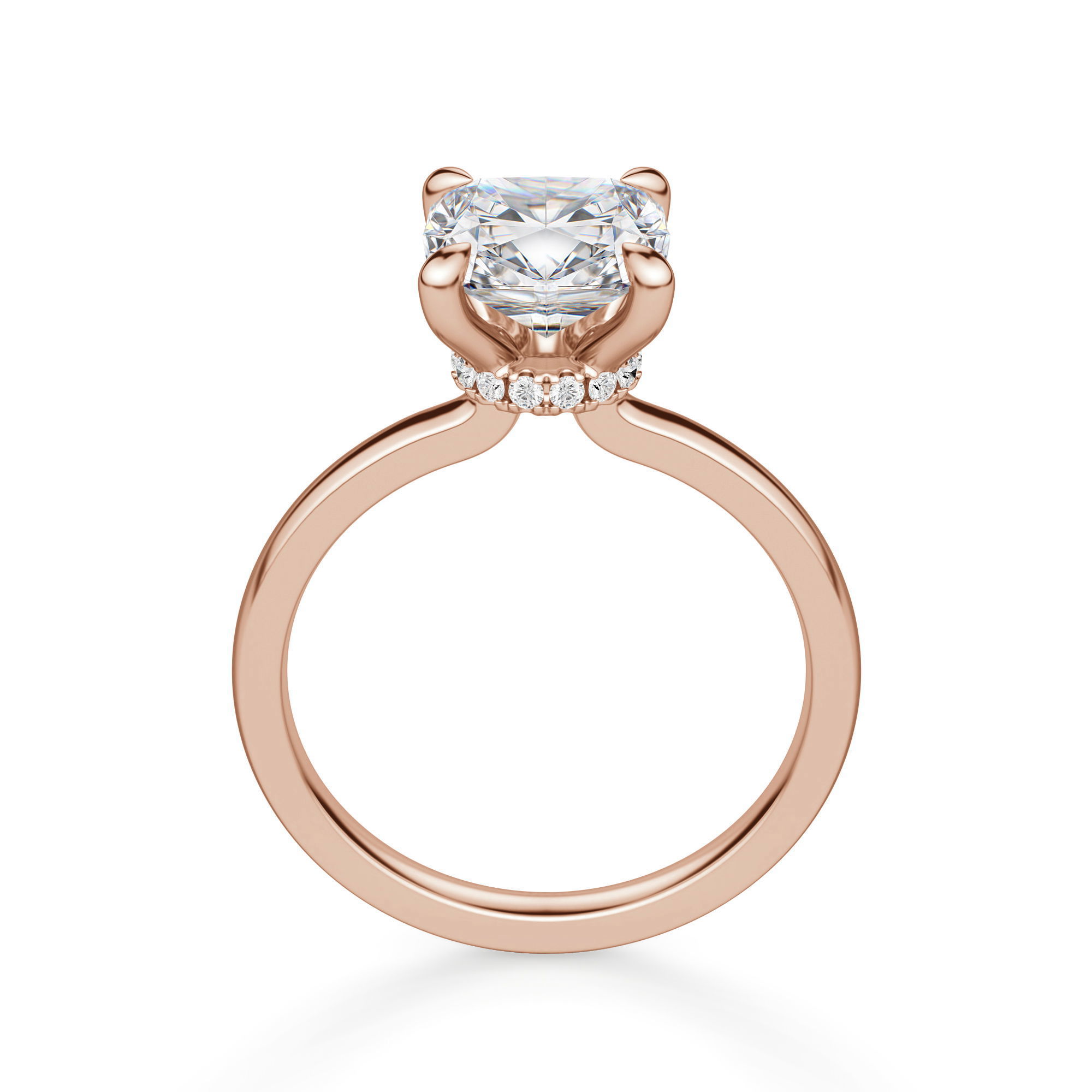 Solstice Cushion Cut Engagement Ring