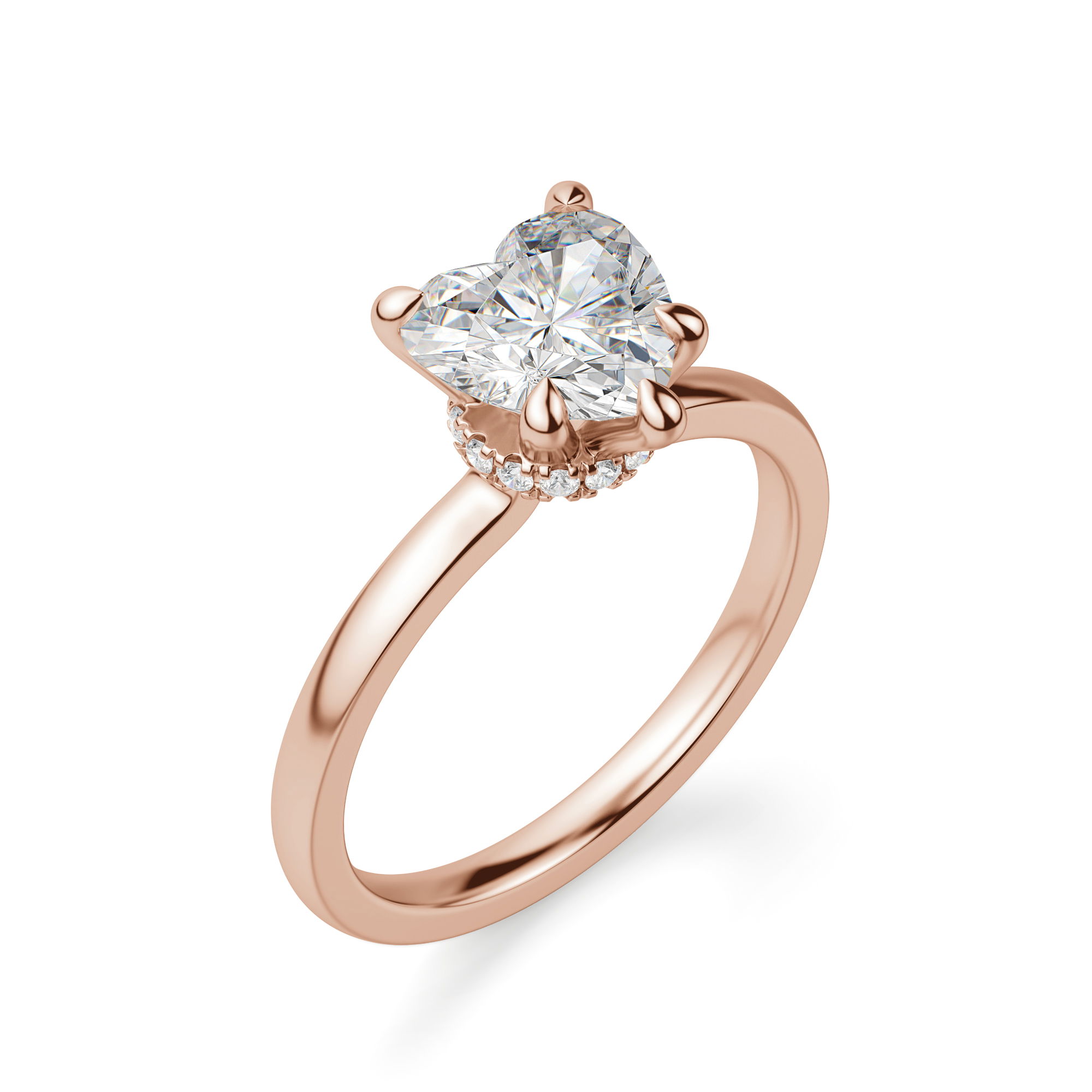 Solstice Heart Cut Engagement Ring