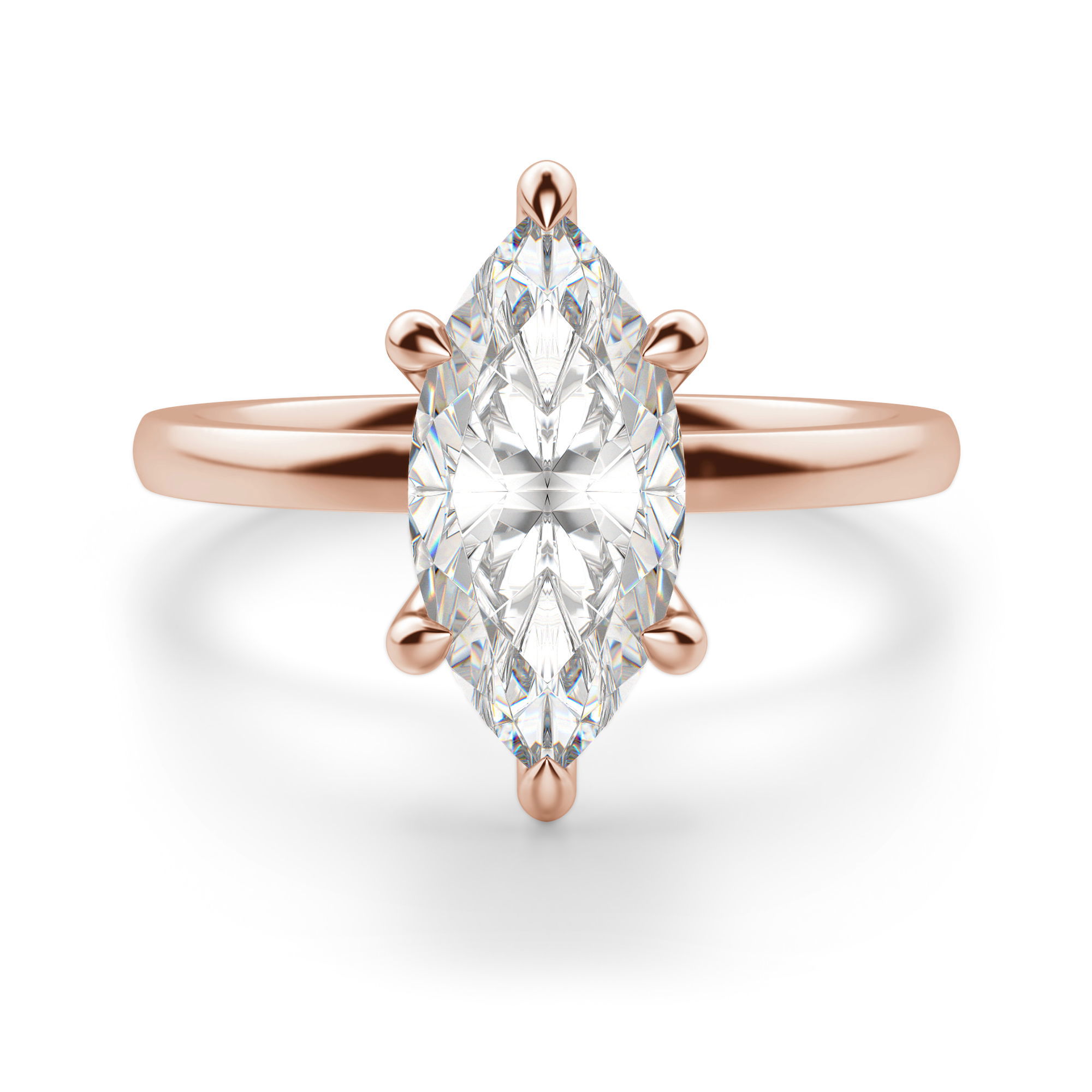 Solstice Marquise Cut Engagement Ring