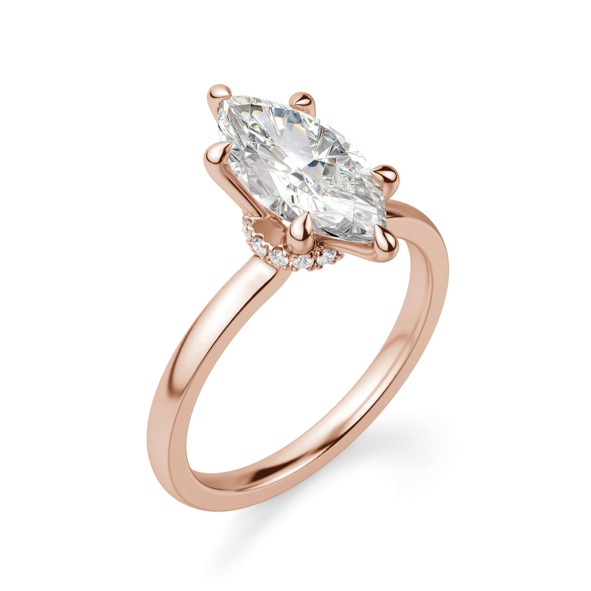 Solstice Marquise Cut Engagement Ring