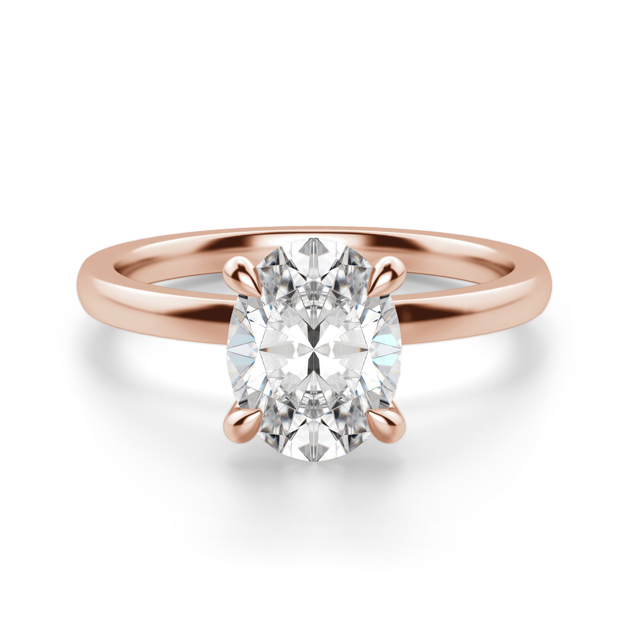 Solstice Oval Cut Engagement Ring
