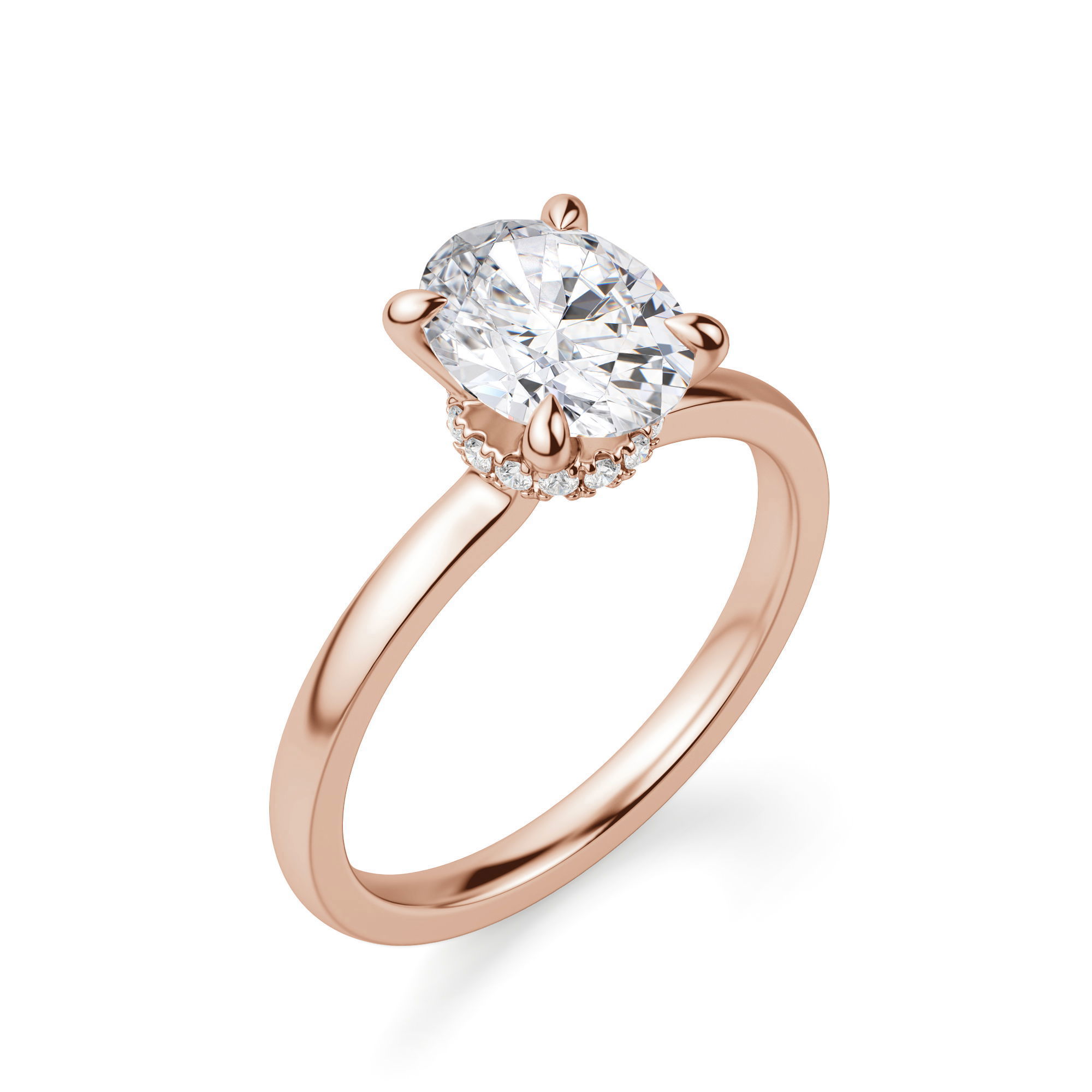 Solstice Oval Cut Engagement Ring