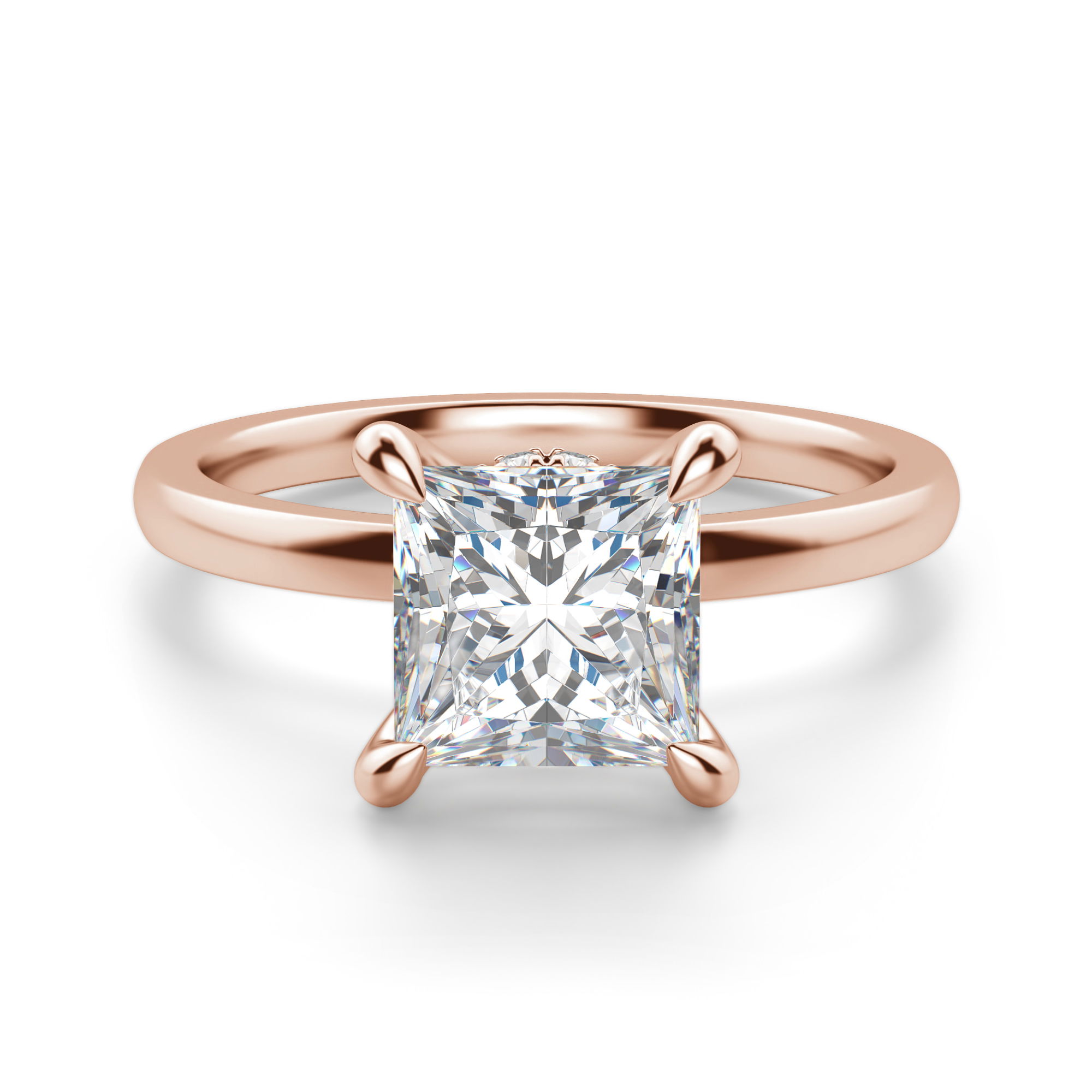 Solstice Princess Cut Engagement Ring