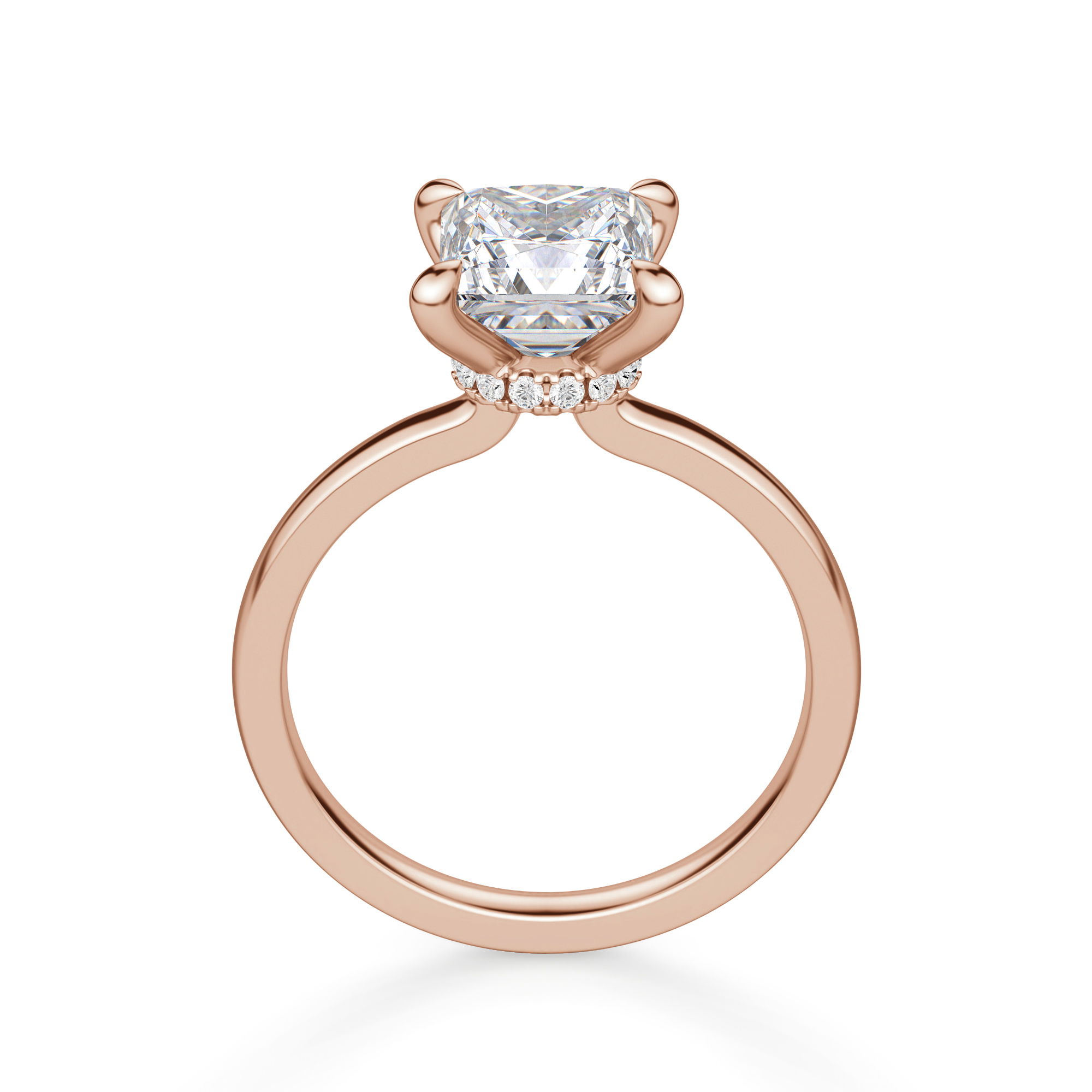 Solstice Princess Cut Engagement Ring