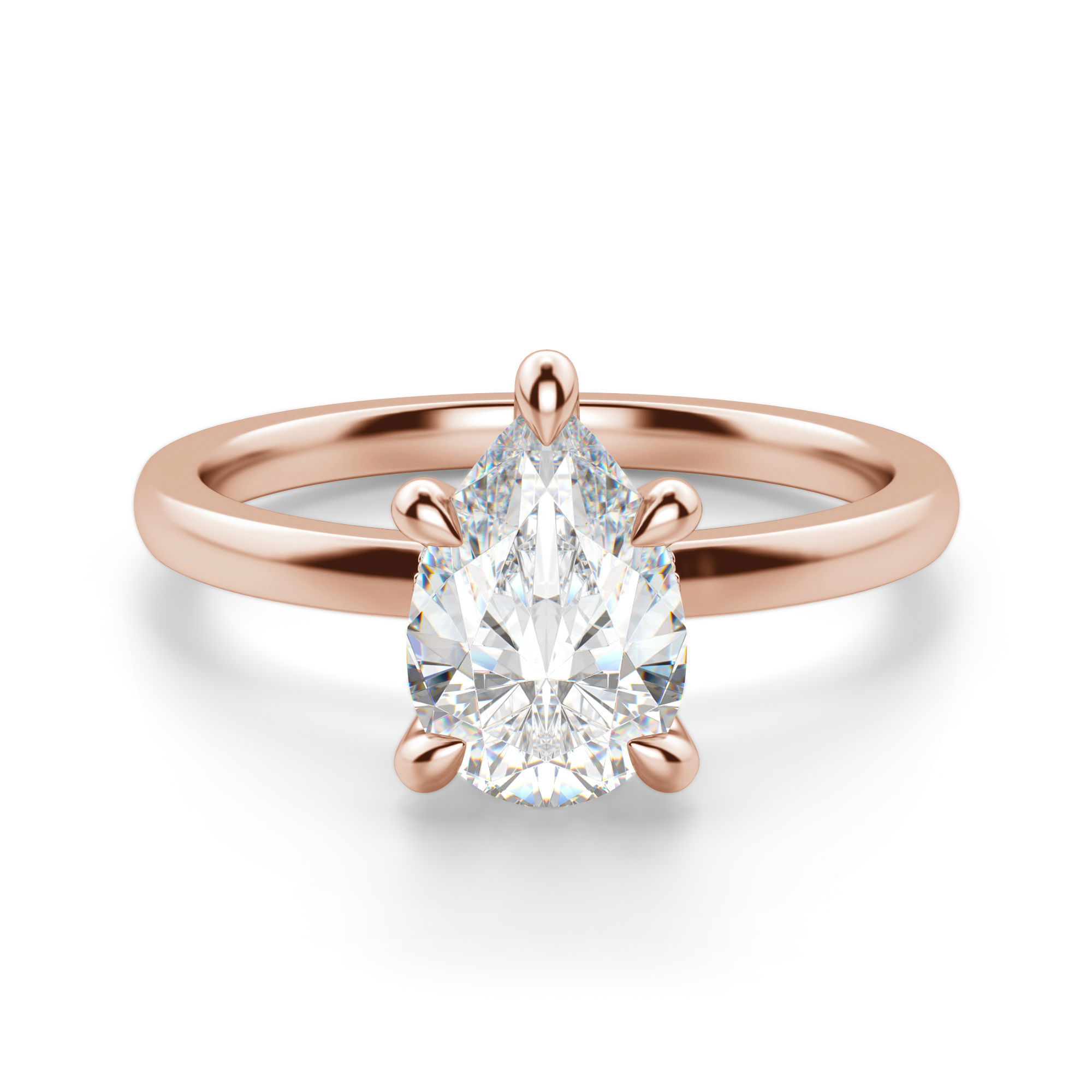 Solstice Pear Cut Engagement Ring