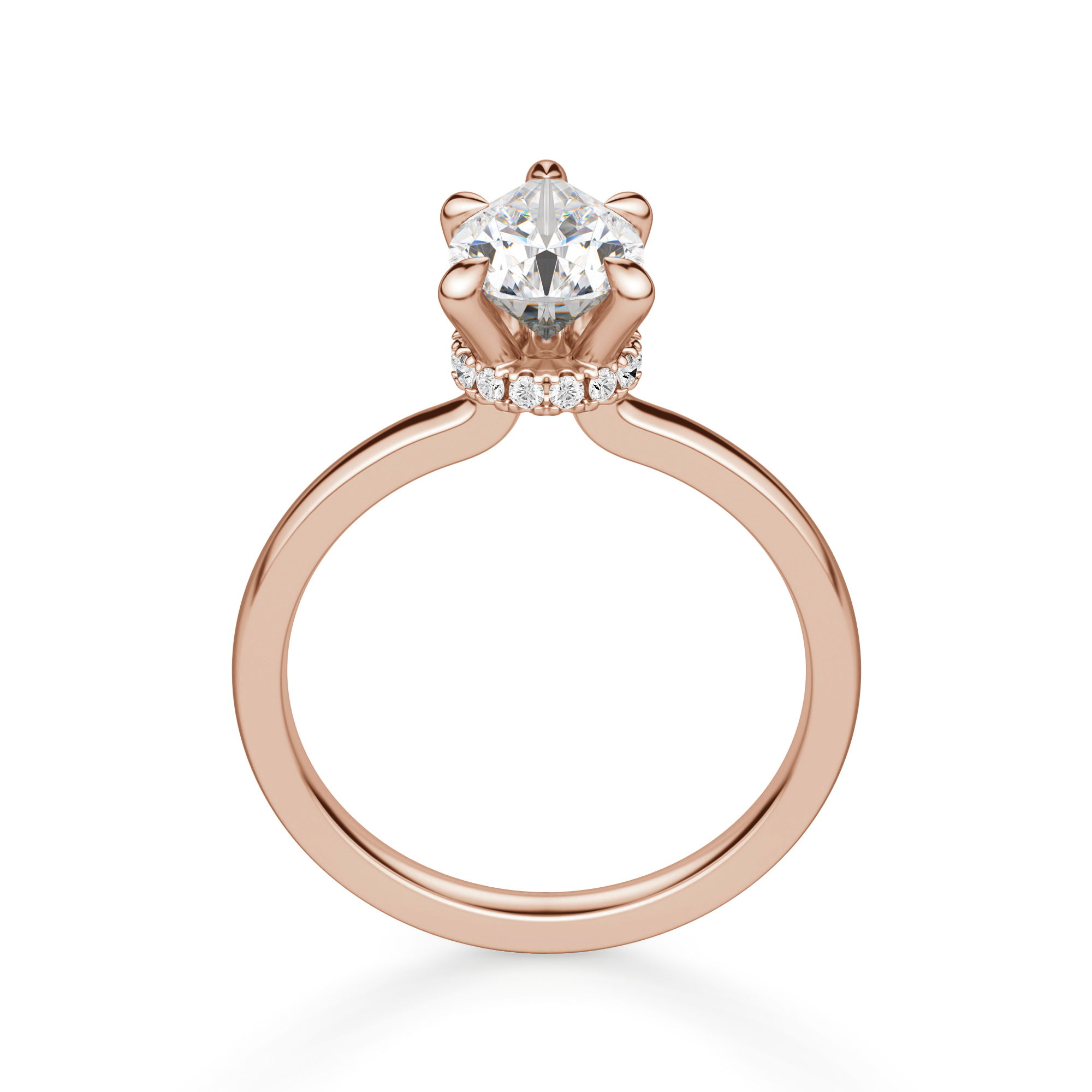 Solstice Pear Cut Engagement Ring