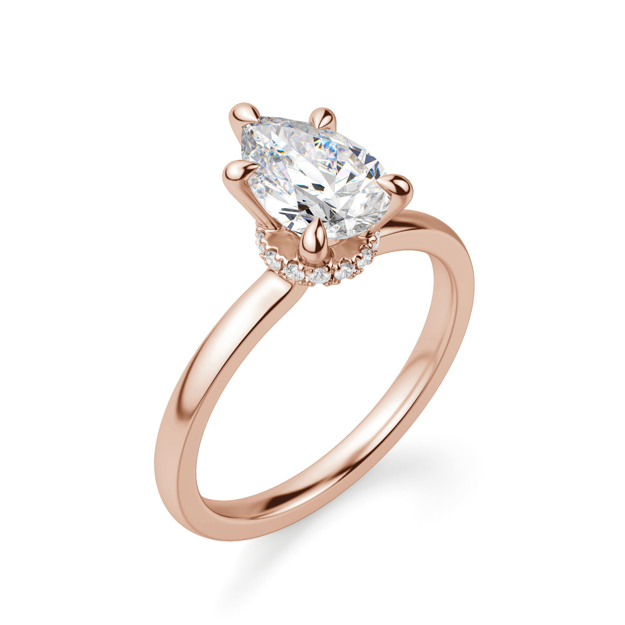 Solstice Pear Cut Engagement Ring