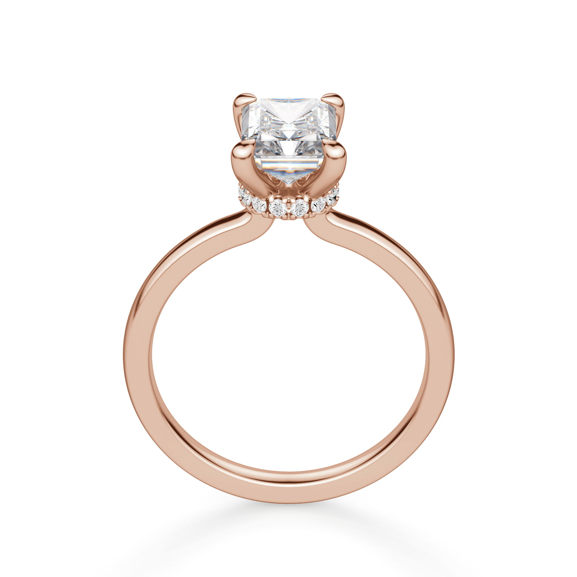 Solstice Radiant Cut Engagement Ring