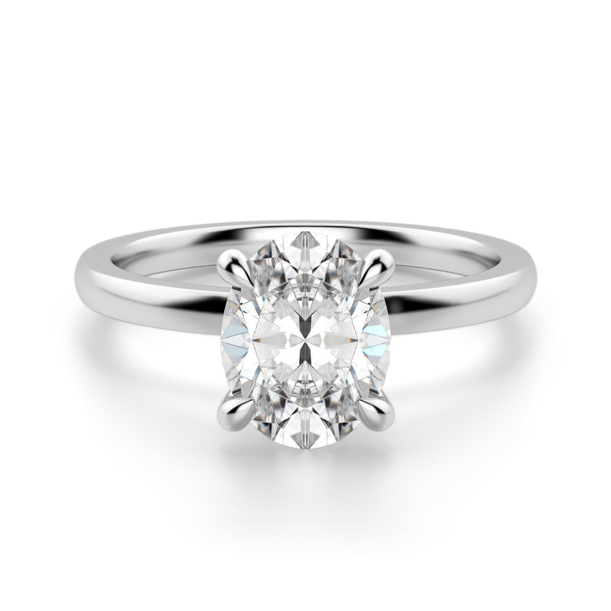 Solstice Oval Cut Engagement Ring
