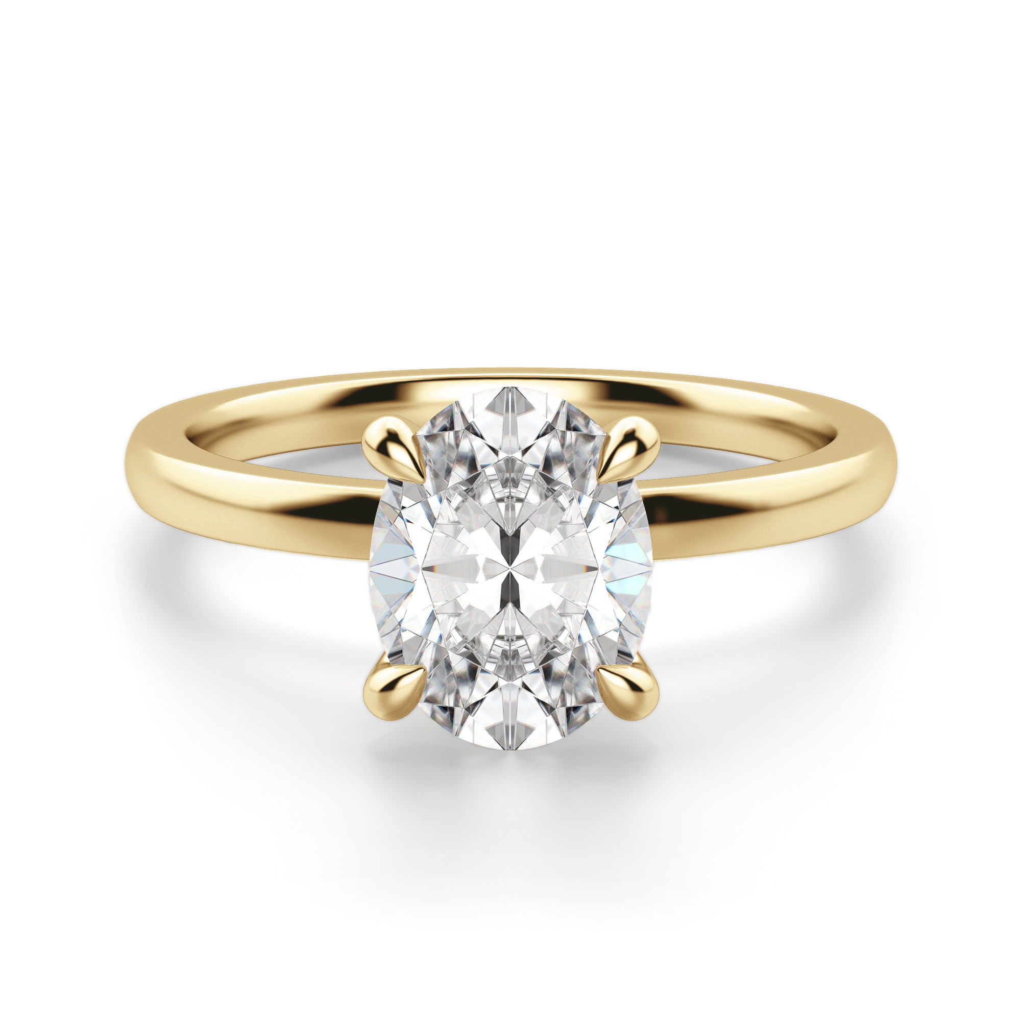 Solstice Oval Cut Engagement Ring