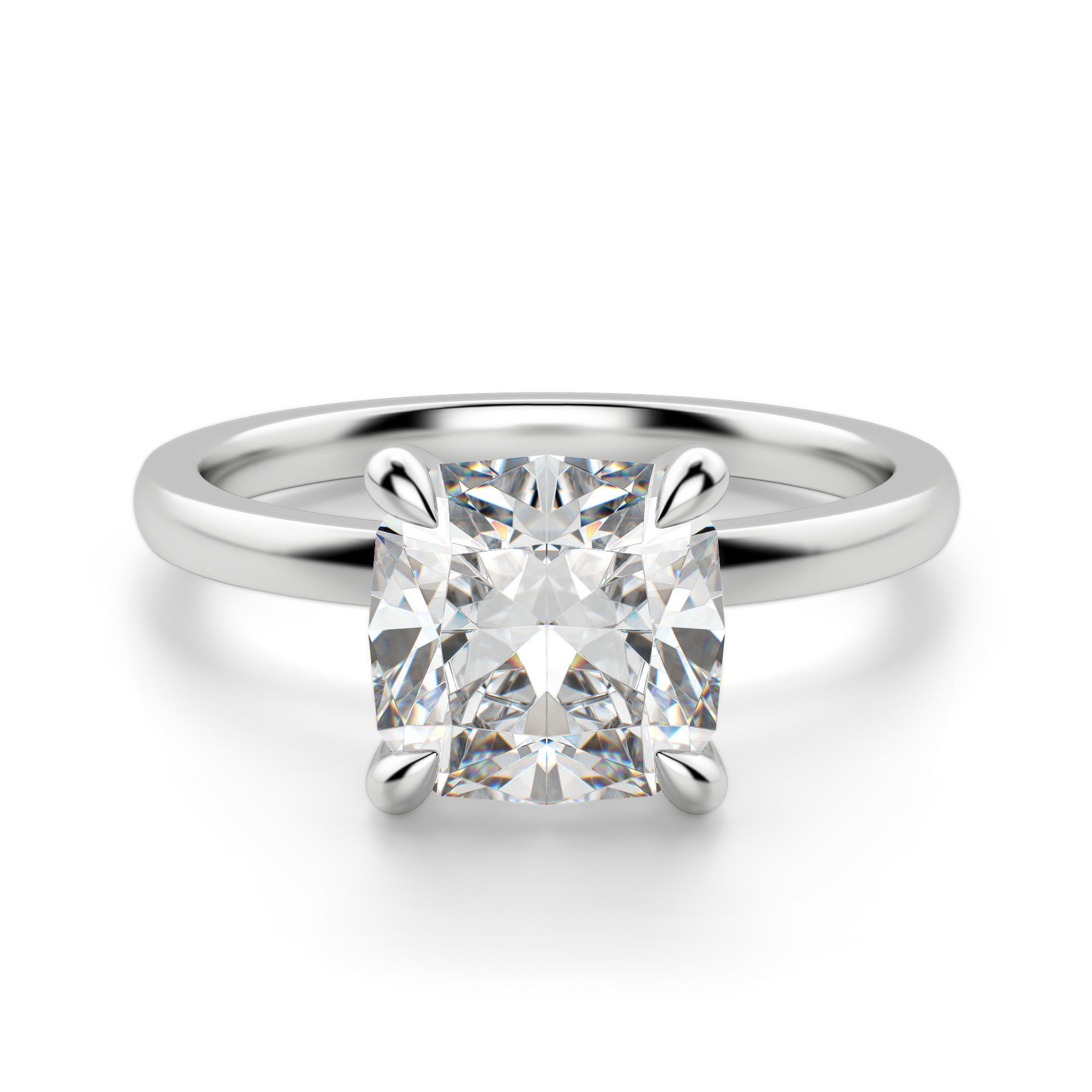 Solstice Cushion Cut Engagement Ring